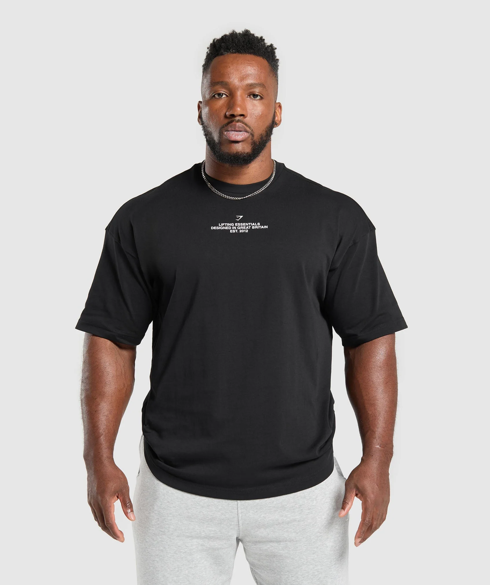 Gymshark Tyre Graphic T-Shirt - Black