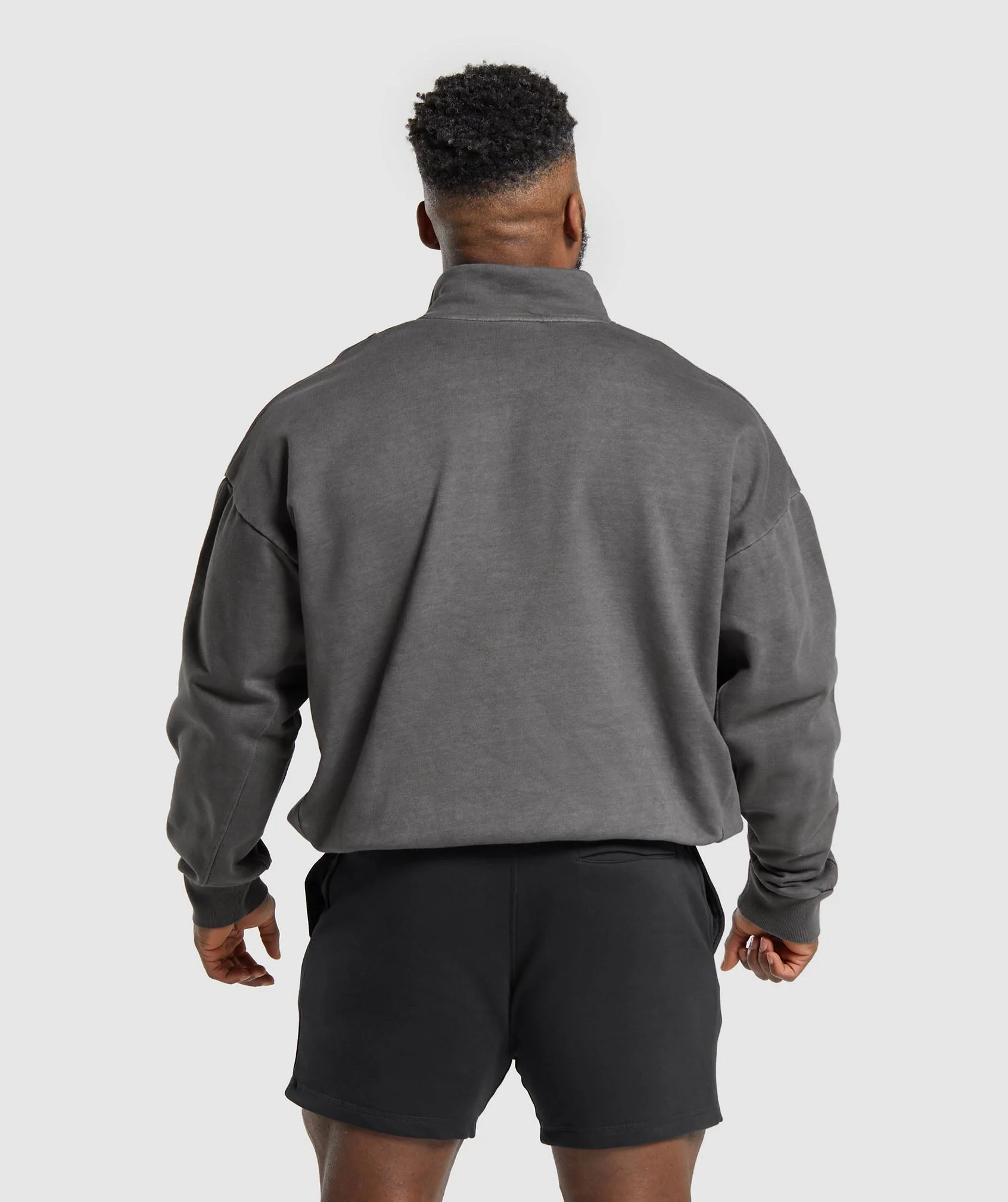 Gymshark Premium Legacy 1/4 Zip - Black