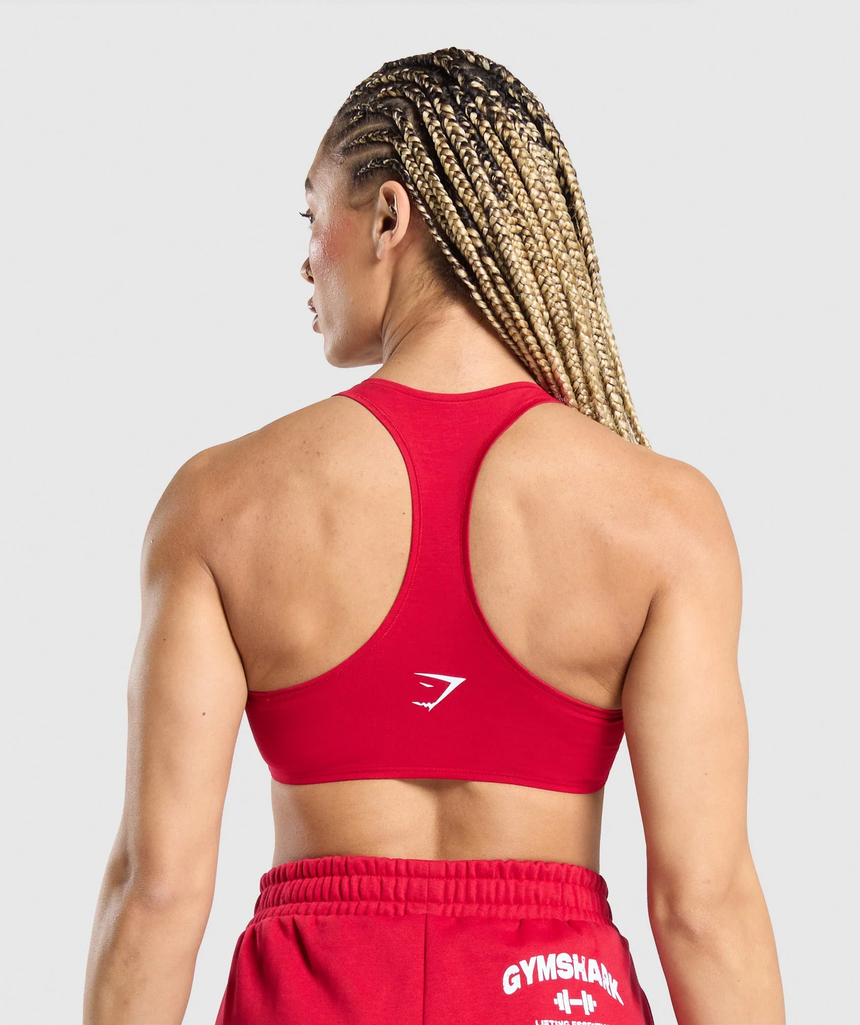 Gymshark Team GS Bralette - Carmine Red