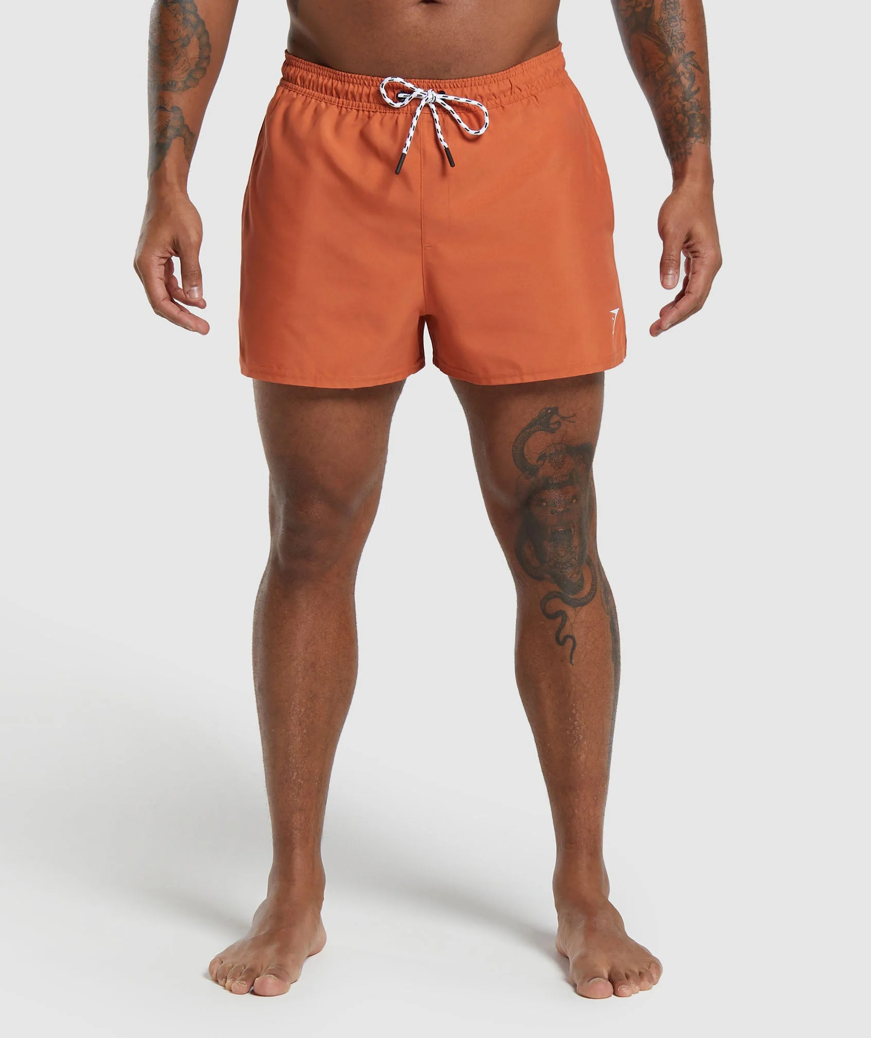 Gymshark 3 Swim Shorts - Muted Orange