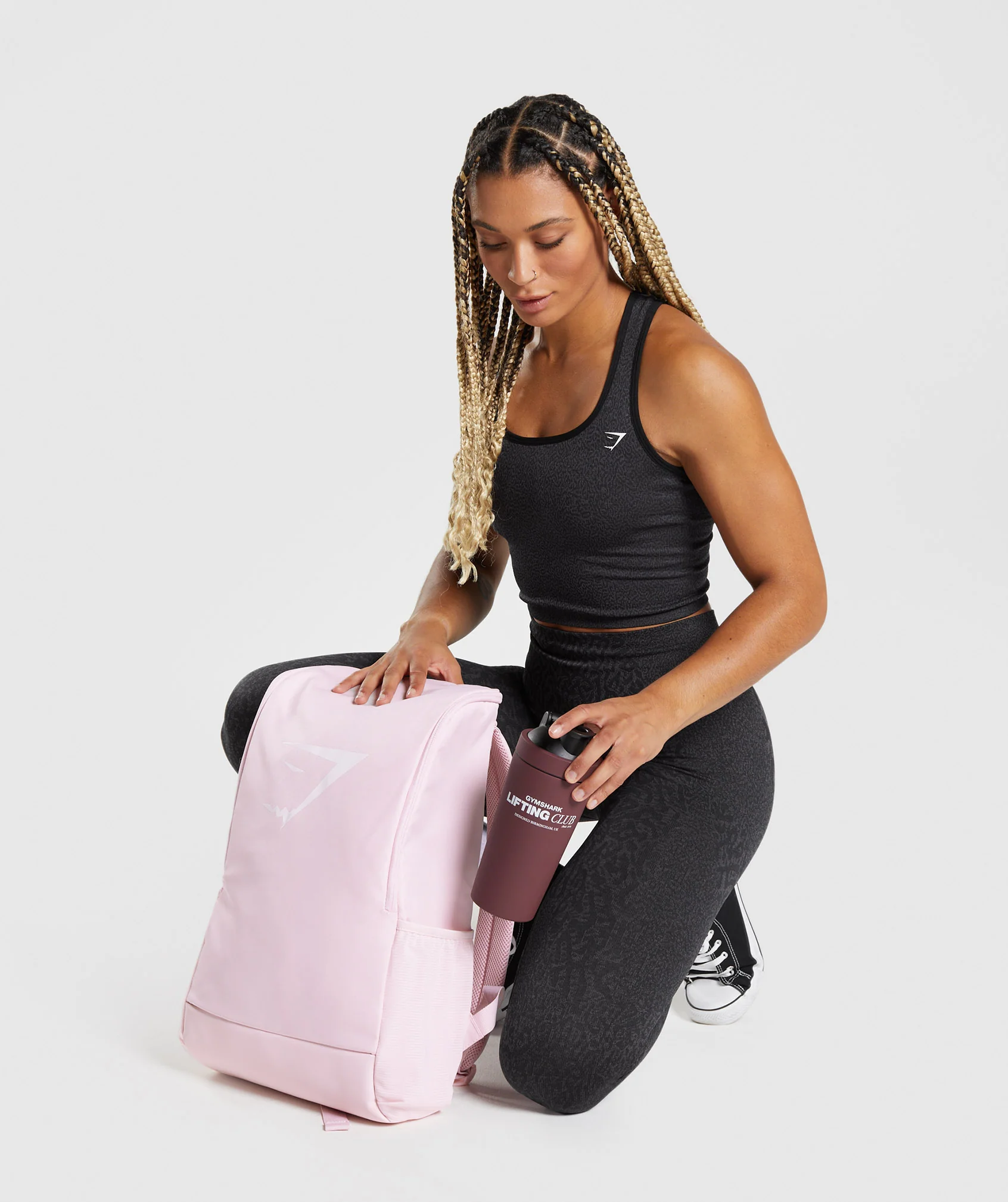 Gymshark Sharkhead Backpack - Sweet Pink