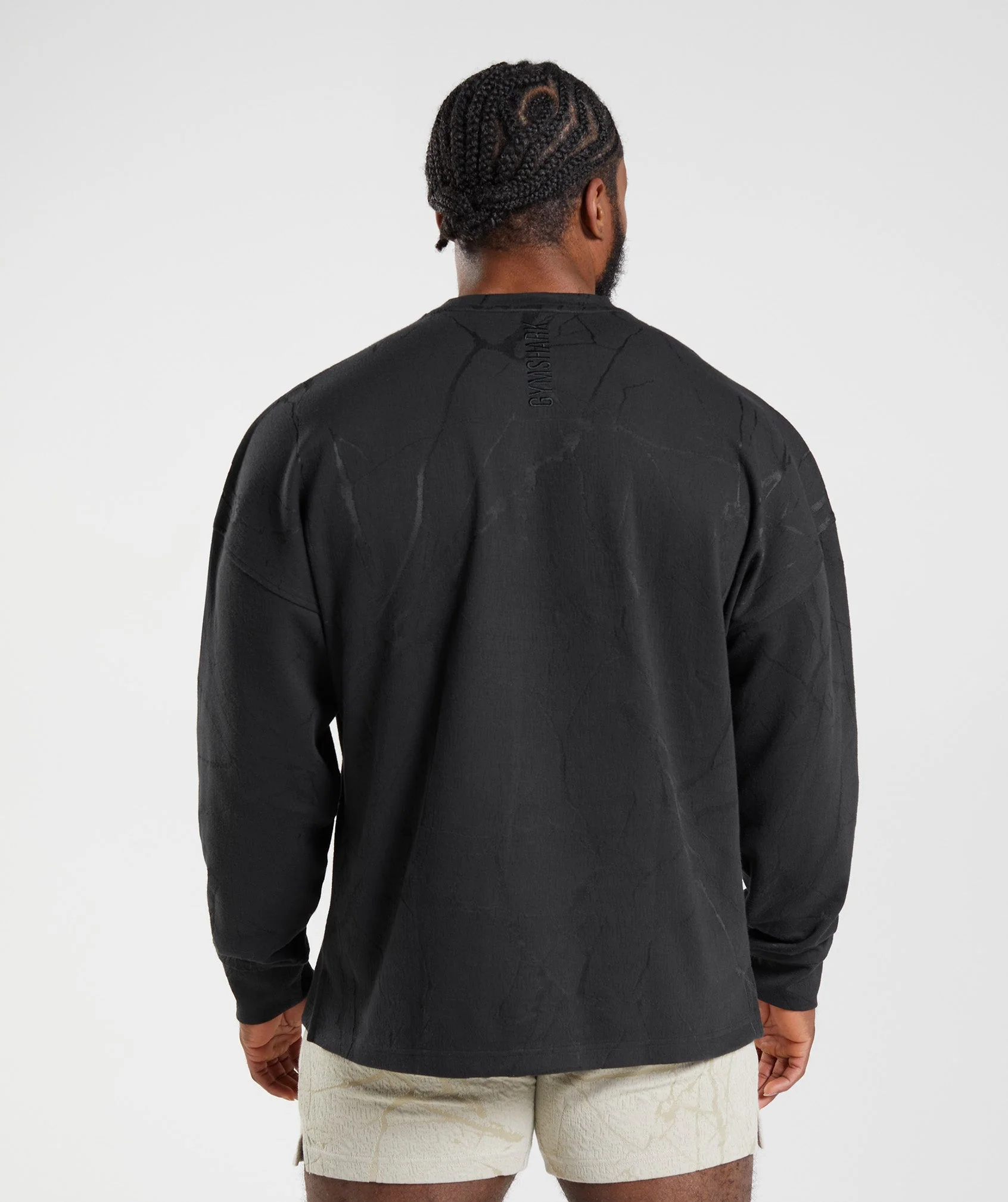 Gymshark Power Crew - Black Print