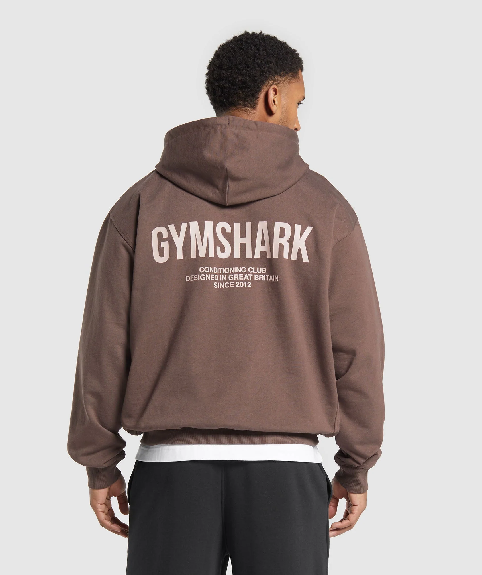 Gymshark Conditioning Club Hoodie - Walnut Brown