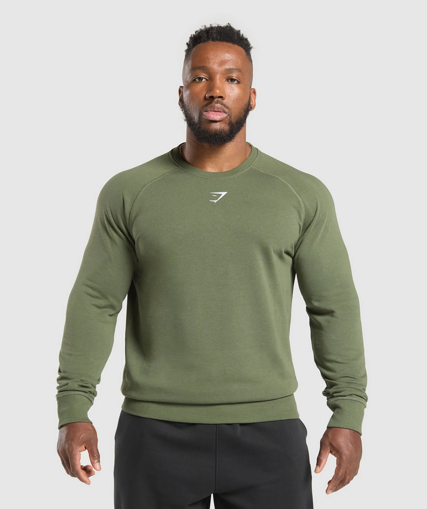 Gymshark Reaper Crew - Core Olive