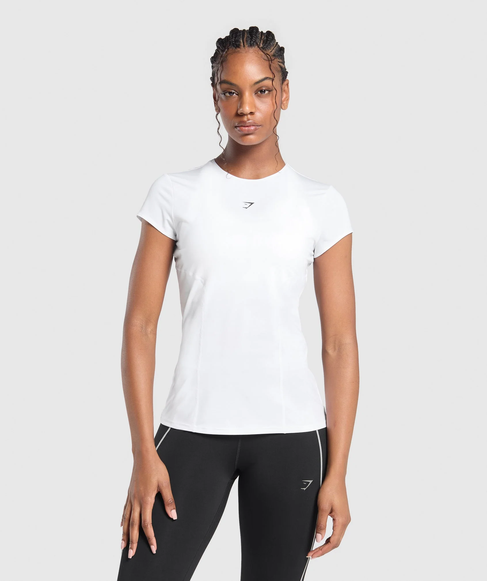Gymshark Running T-Shirt - White