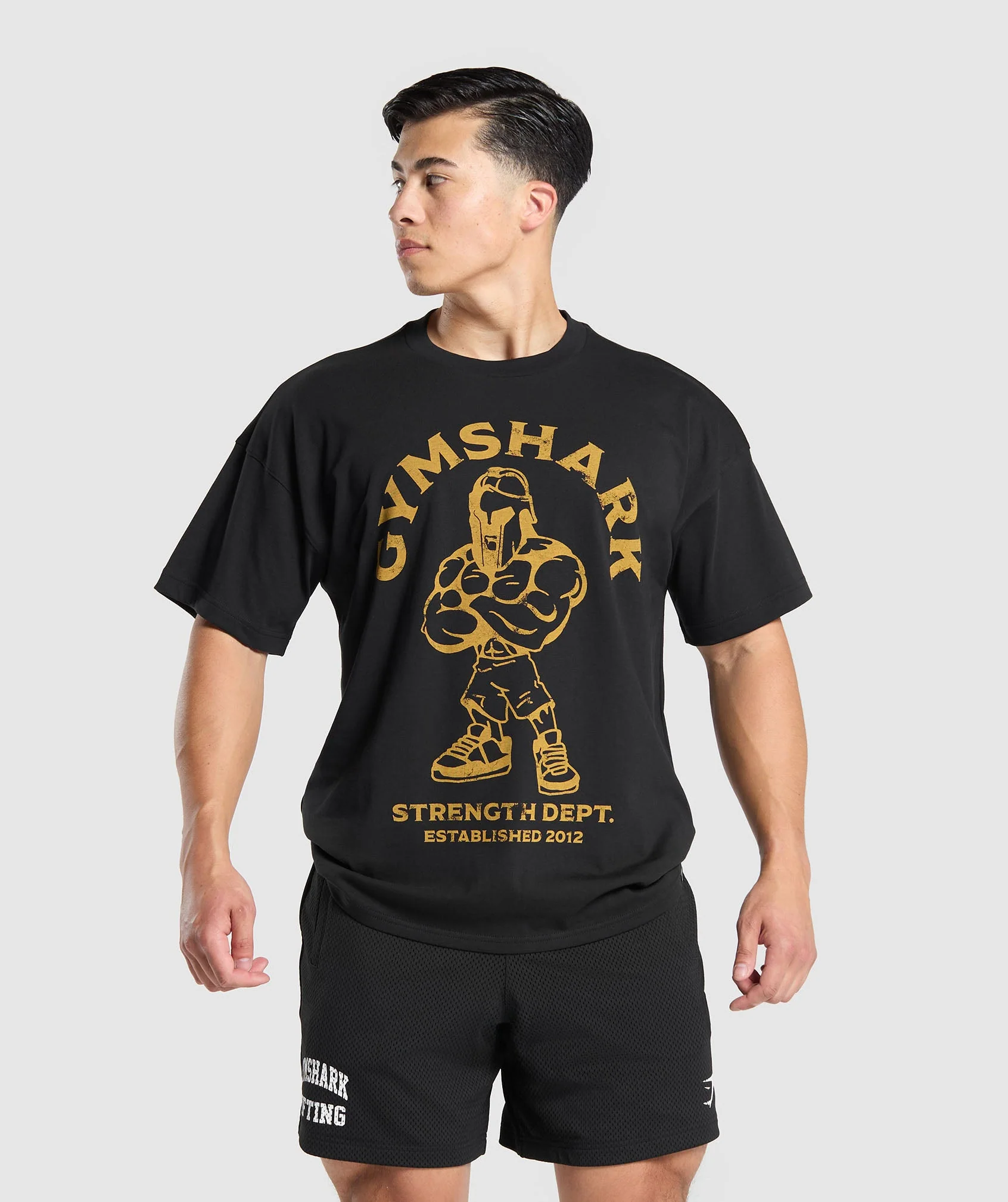 Gymshark Spartan T-Shirt - Black