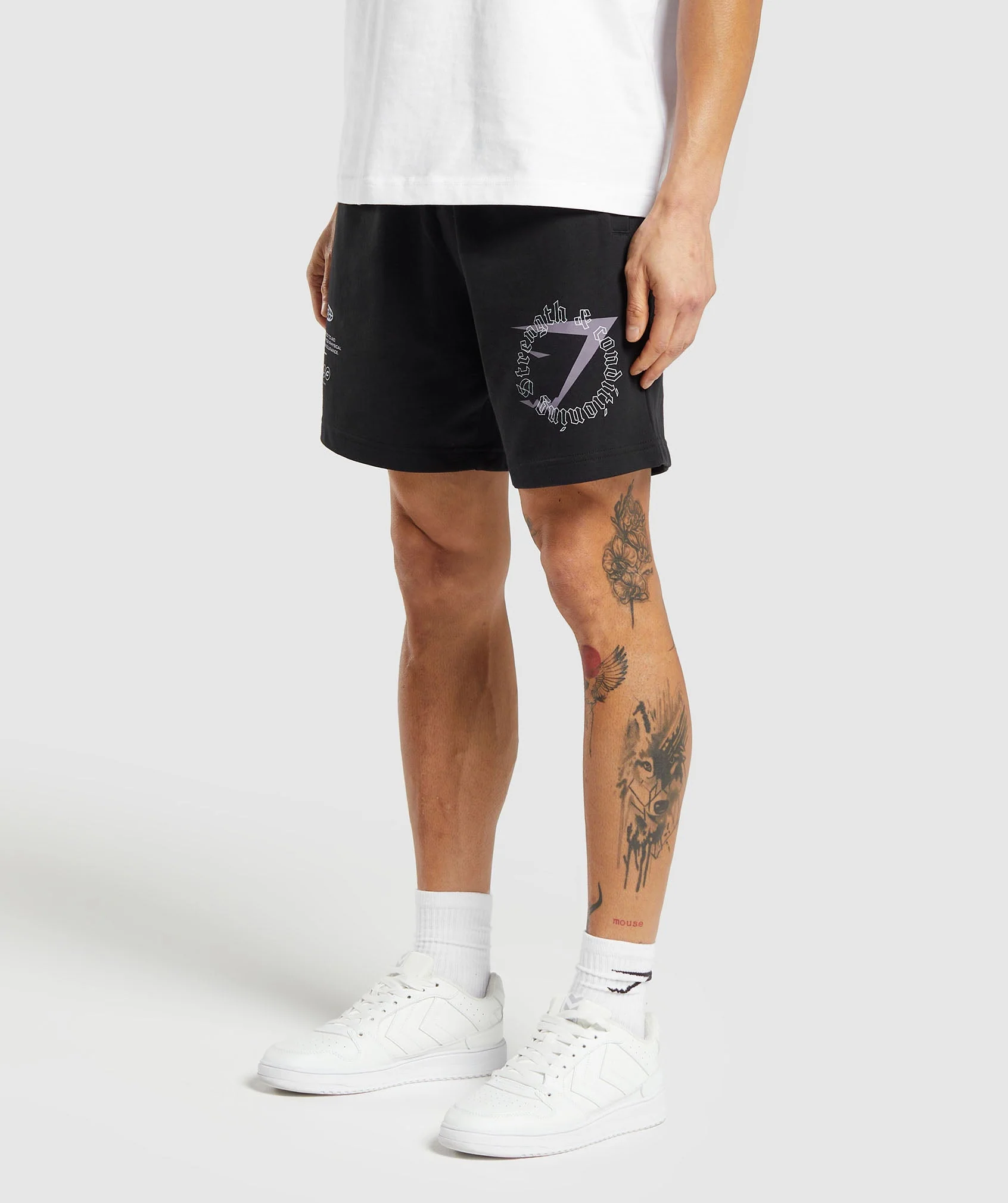 Gymshark Strength and Conditioning 7 Shorts - Black