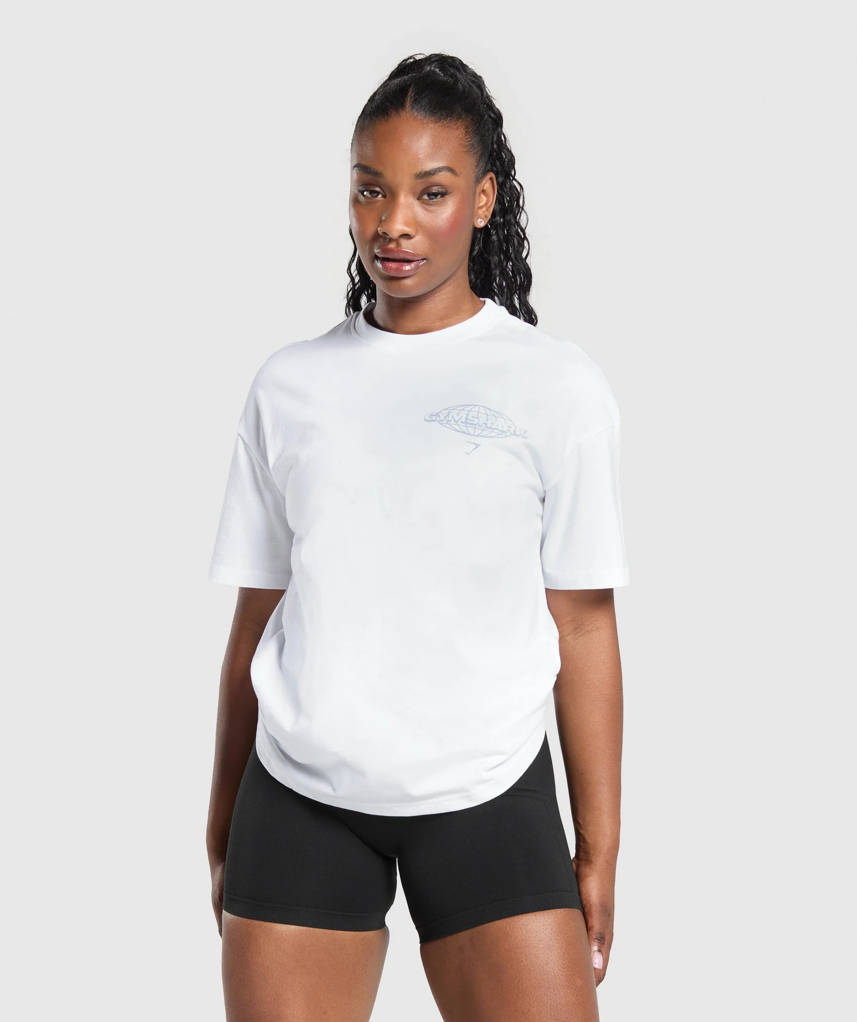 Gymshark Worldwide T-Shirt - White