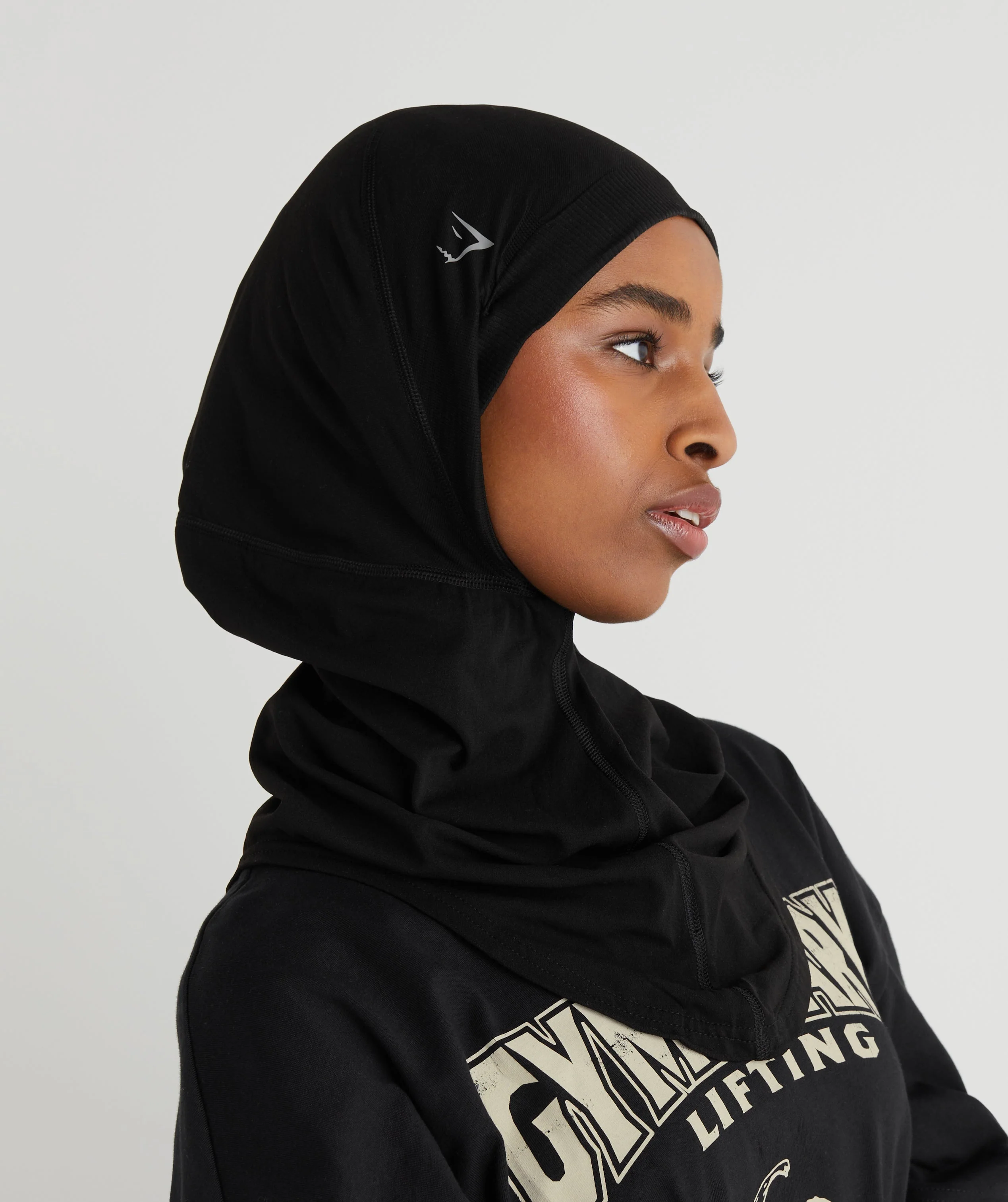Gymshark Seamless Hijab - Black