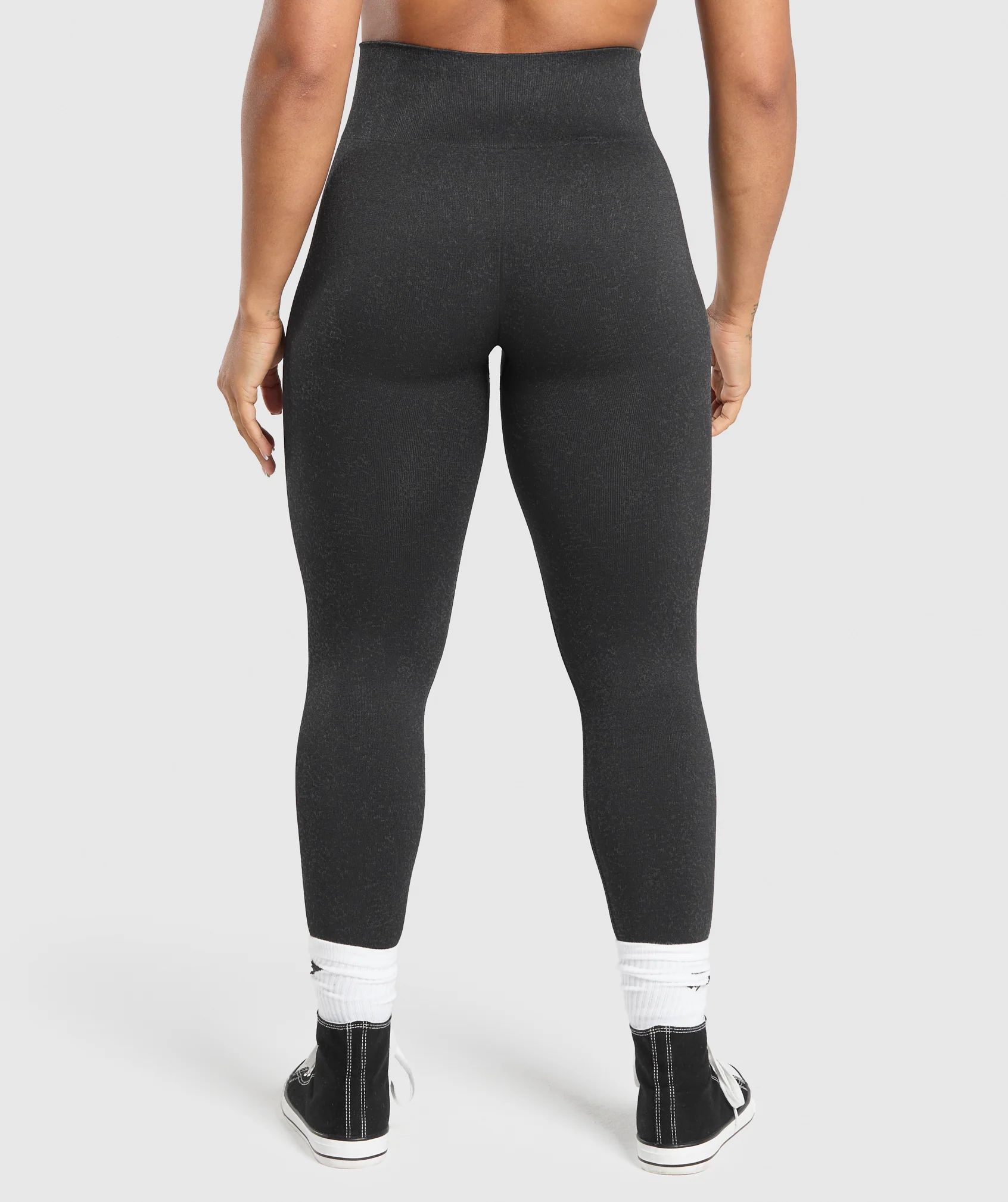 Gymshark Adapt Fleck Seamless Leggings - Mineral/Black
