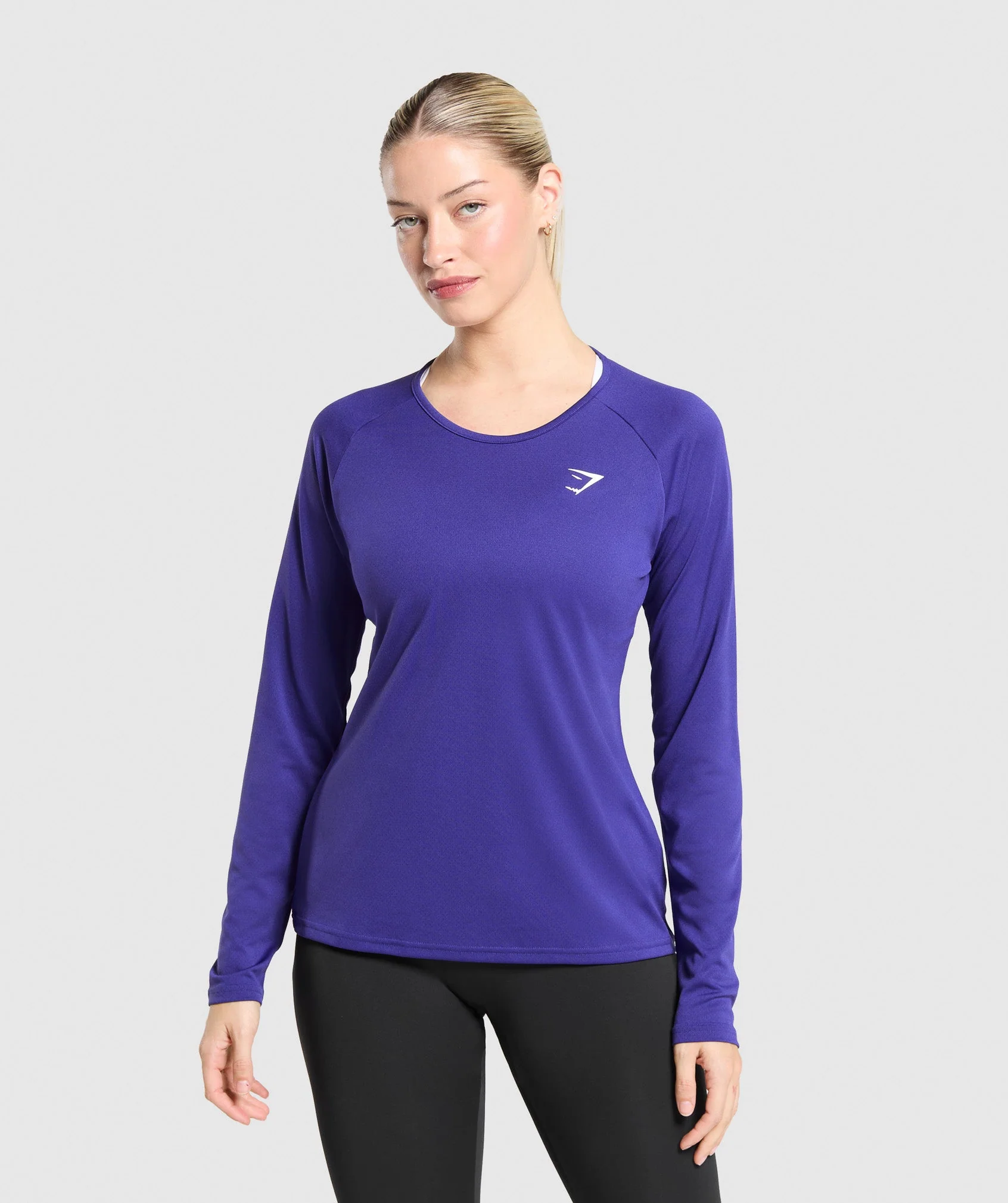Gymshark Training Long Sleeve Top - Cobalt Purple