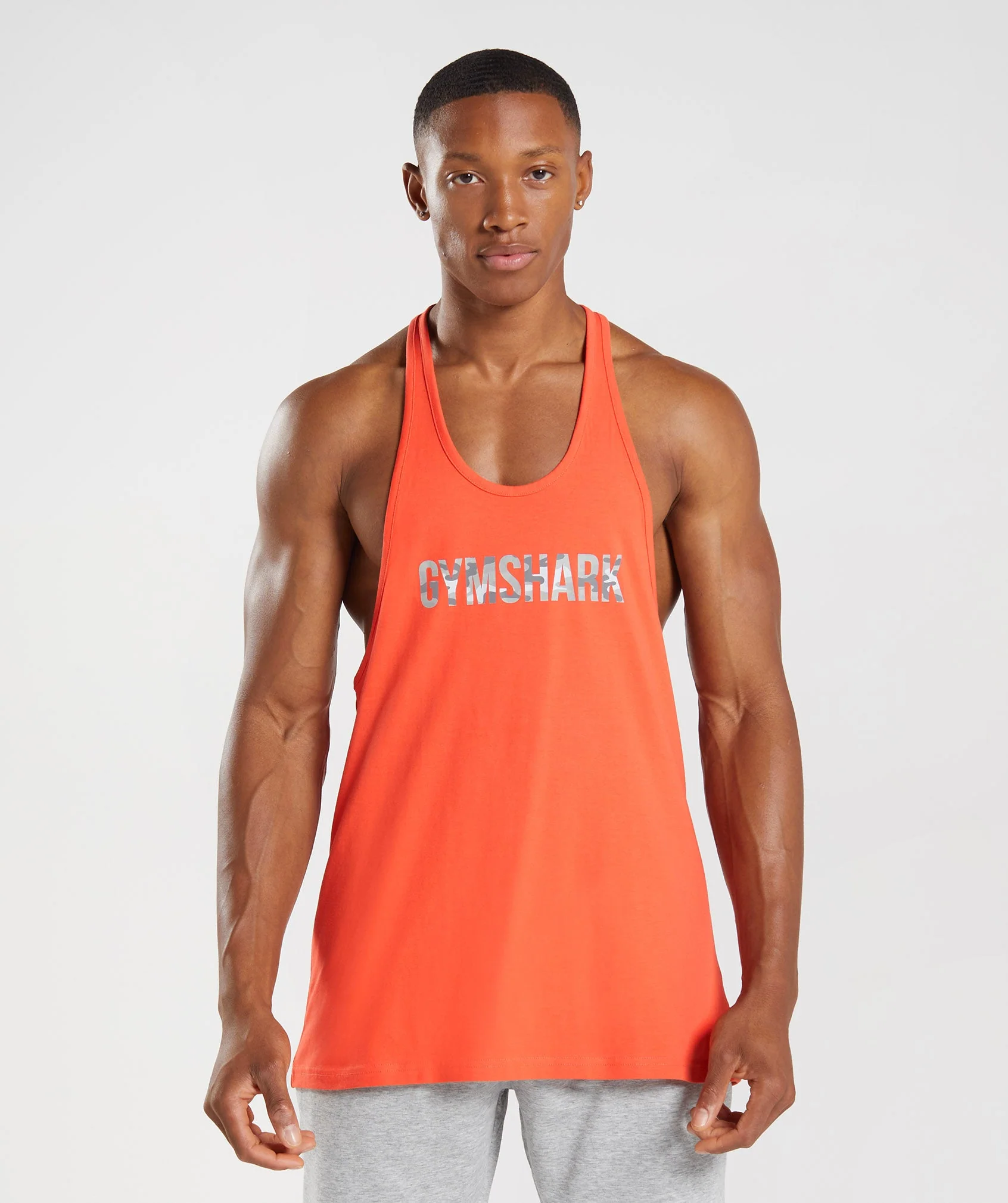 Gymshark Apollo Infill Stringer - Papaya Orange