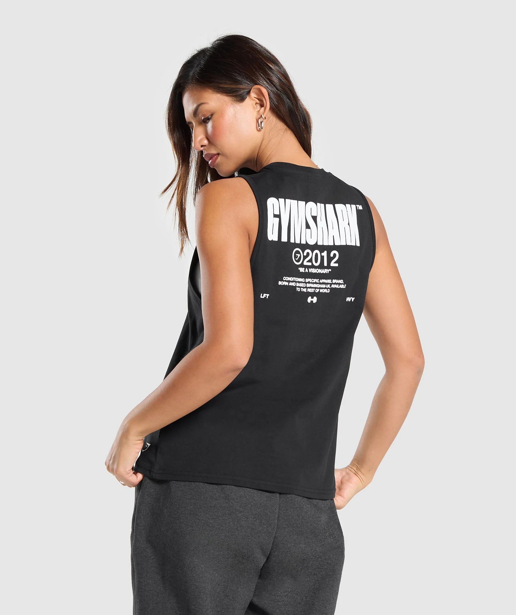 Gymshark Be a Visionary Tank - Black