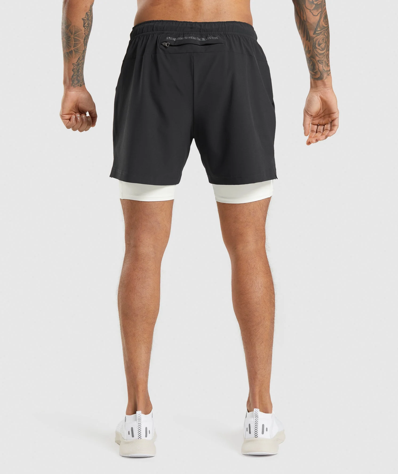 Gymshark//Steve Cook Ranger Shorts - Black