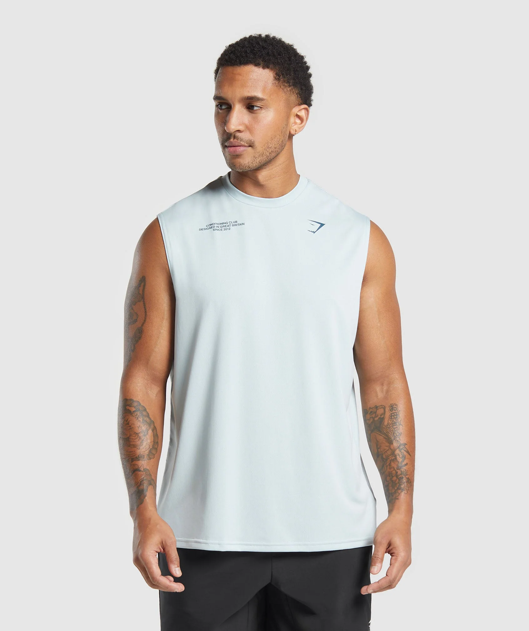 Gymshark Conditioning Club Tank - Cool Blue