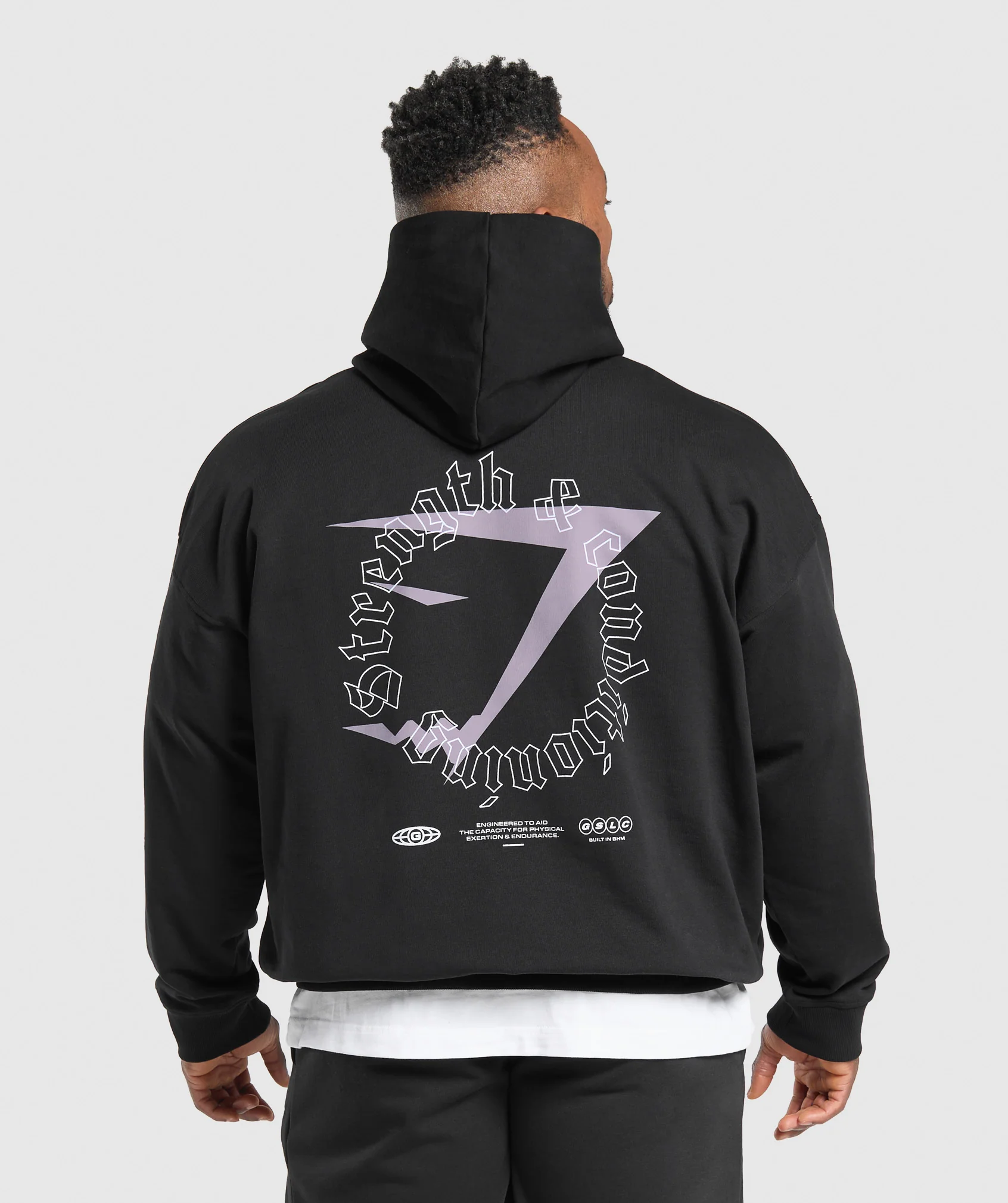 Gymshark Strength + Conditioning Hoodie - Black