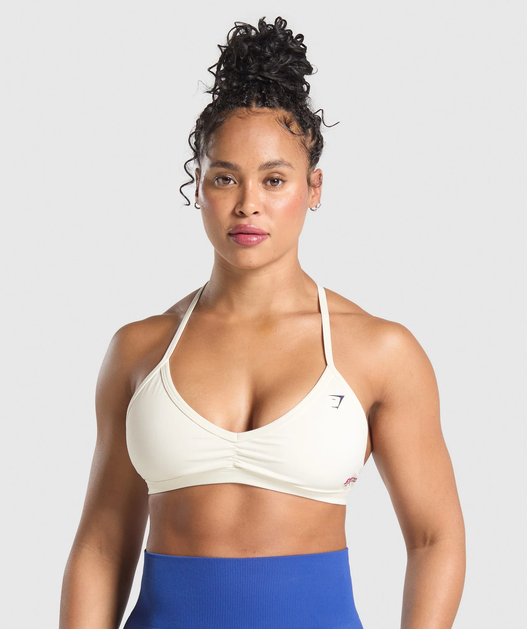Syd Grows Minimal Sports Bra - Soft White