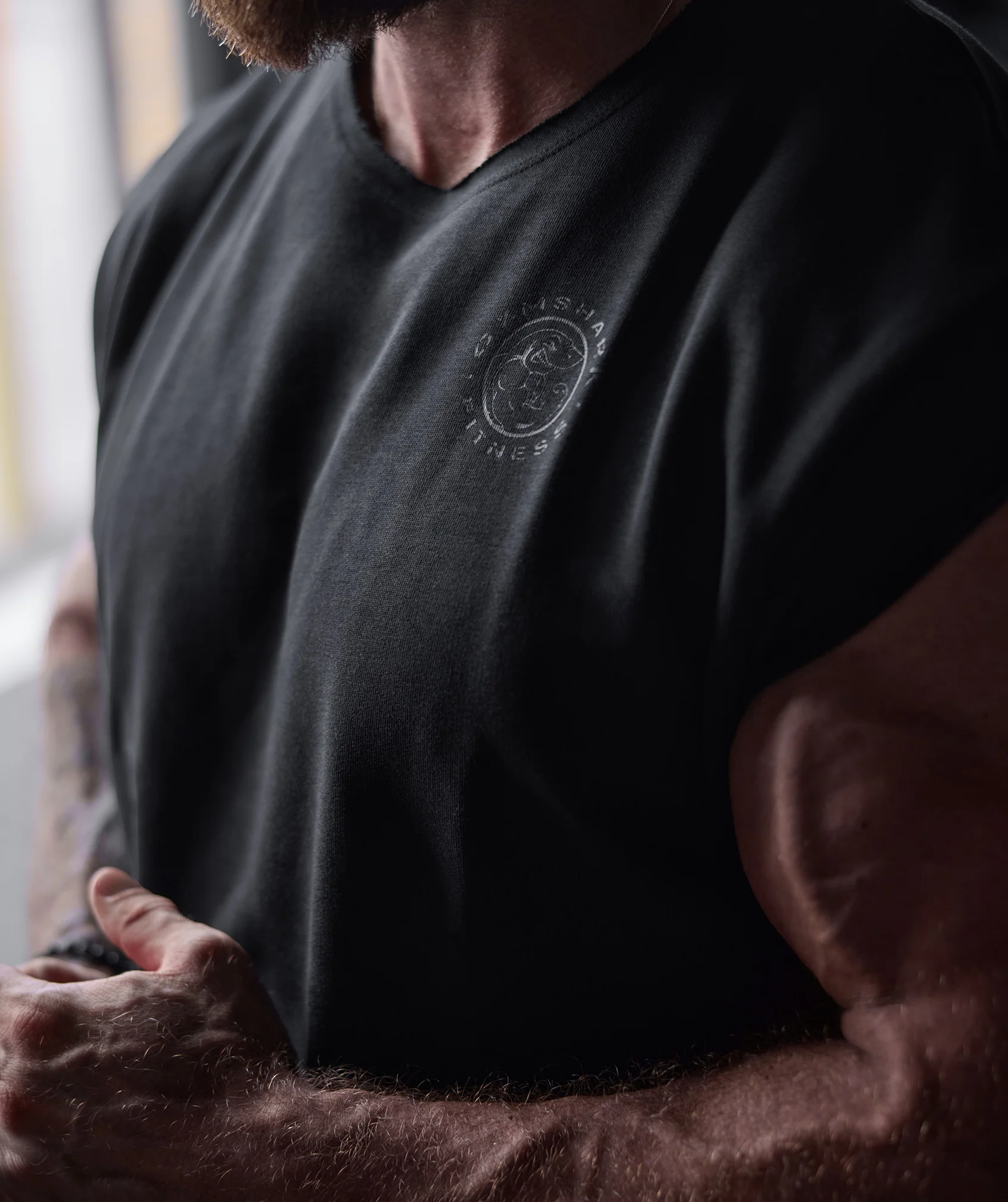Gymshark Legacy Cap Sleeve Rag Top - Black
