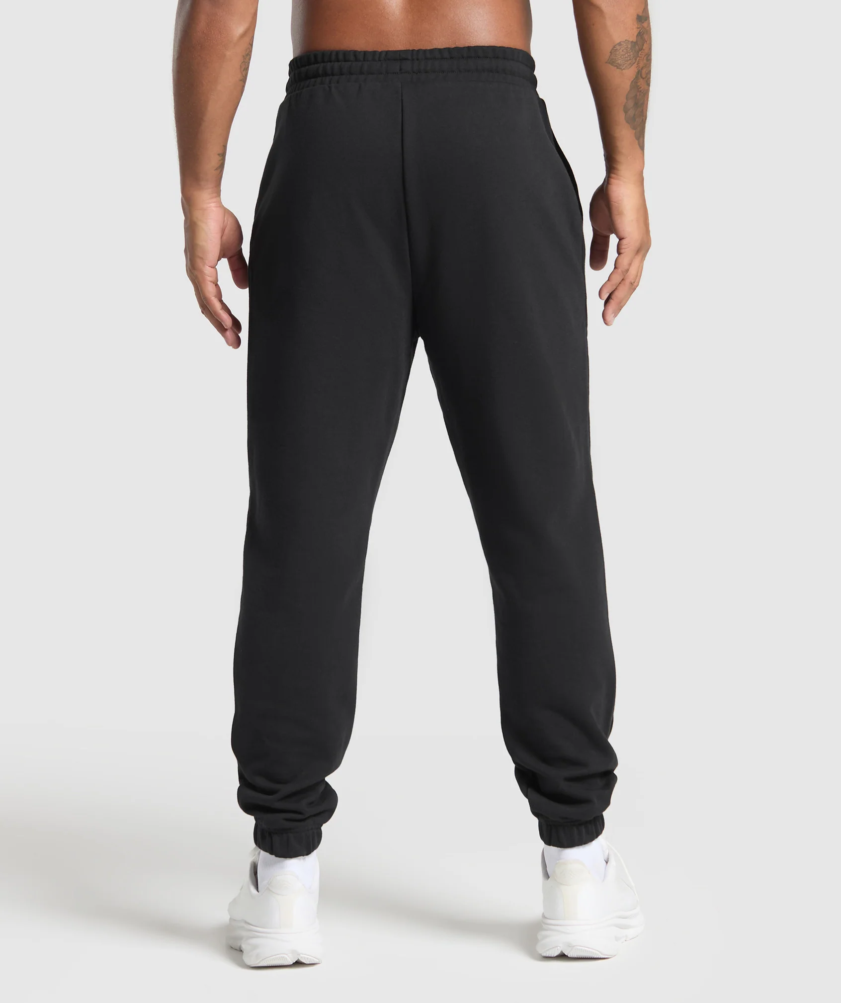 Gymshark Running Graphic Joggers - Black