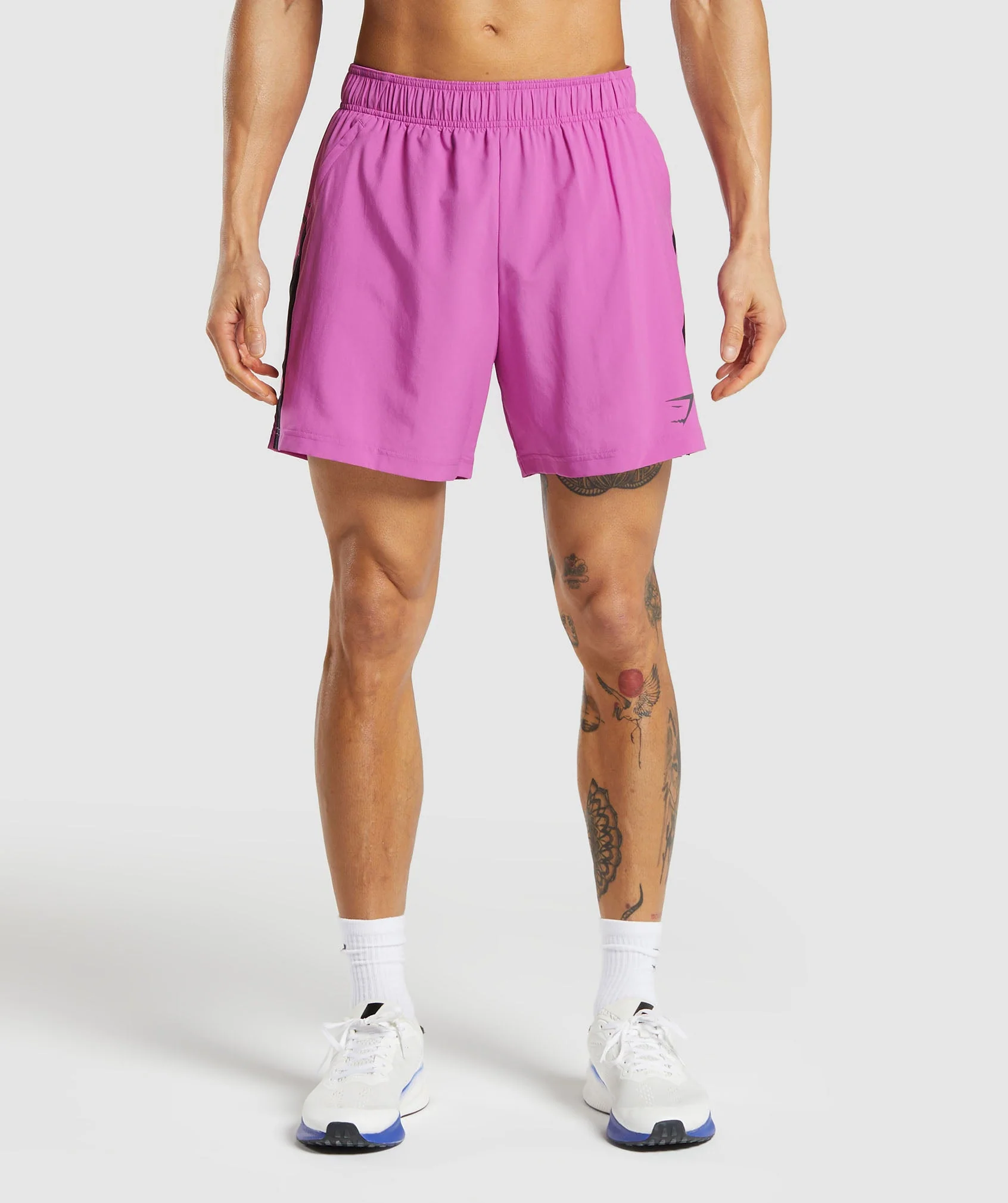 Gymshark Sport 7 Short - Shelly Pink/Black