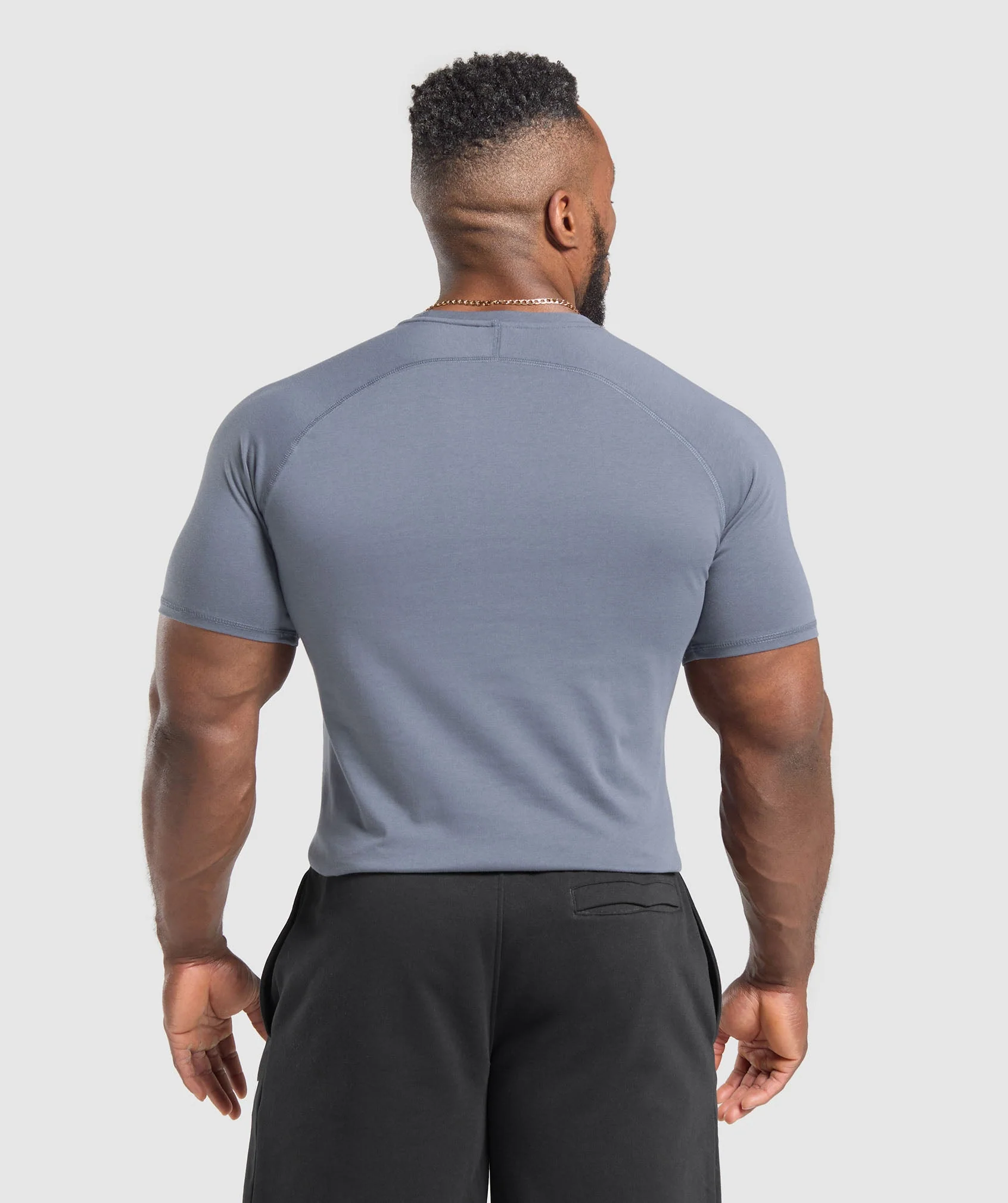 Gymshark Impact T-Shirt - Iron Blue