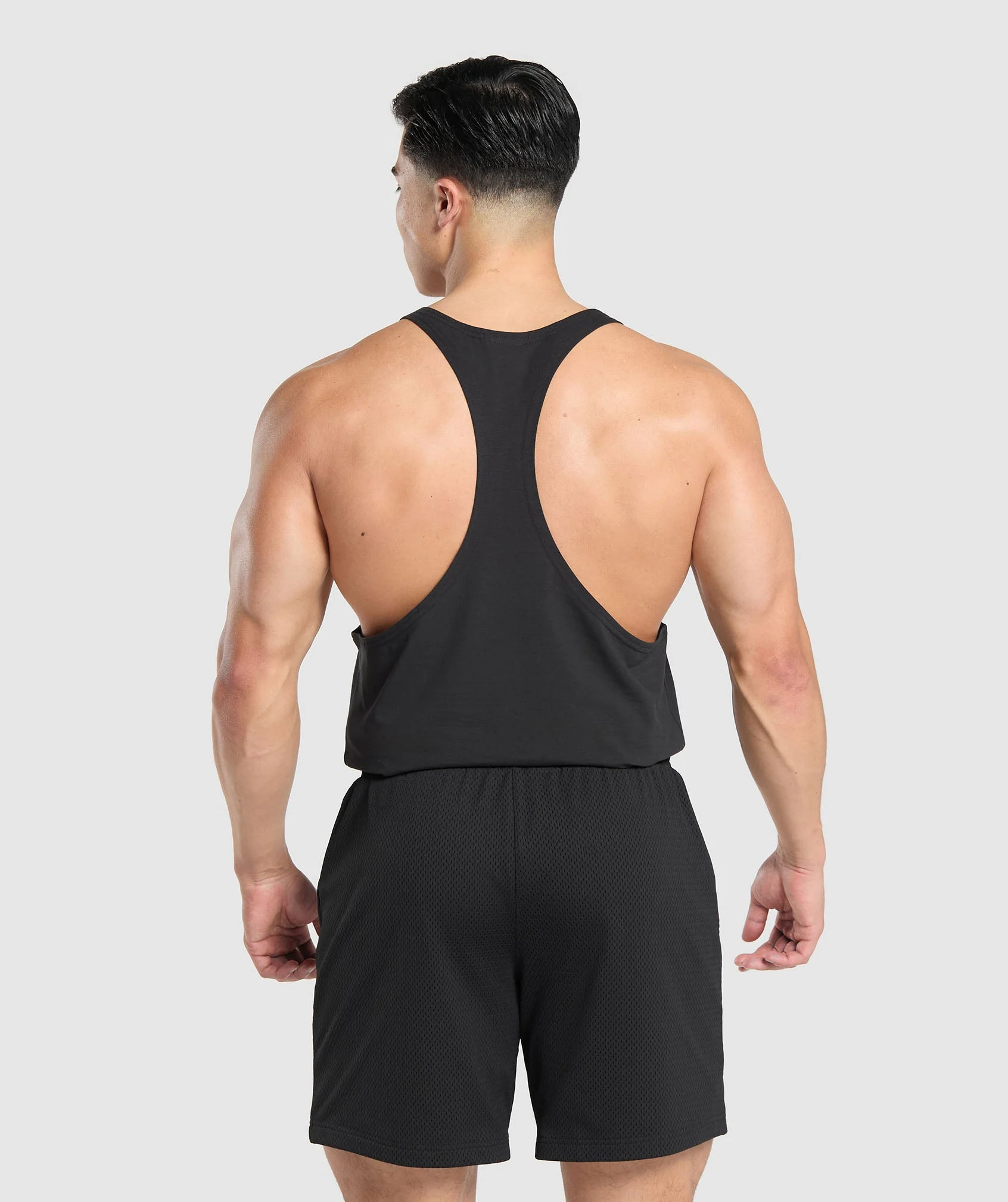 Gymshark Dumbbells Stringer - Black