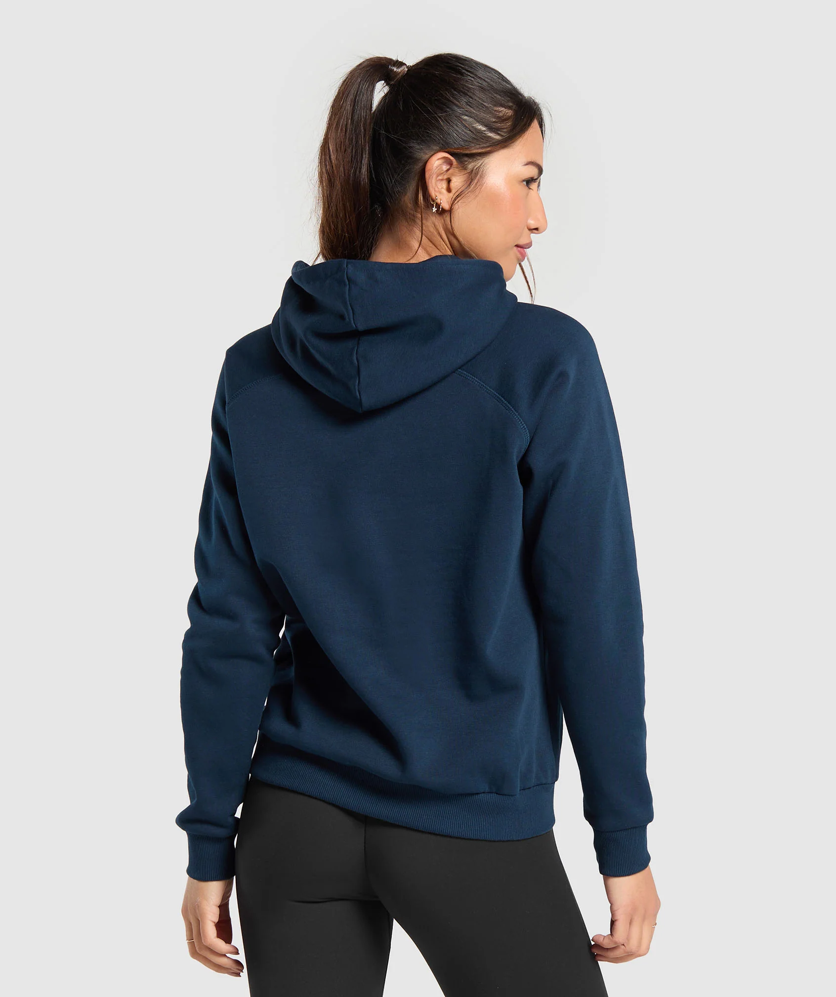Gymshark Training Fleece Regular Hoodie - Navy