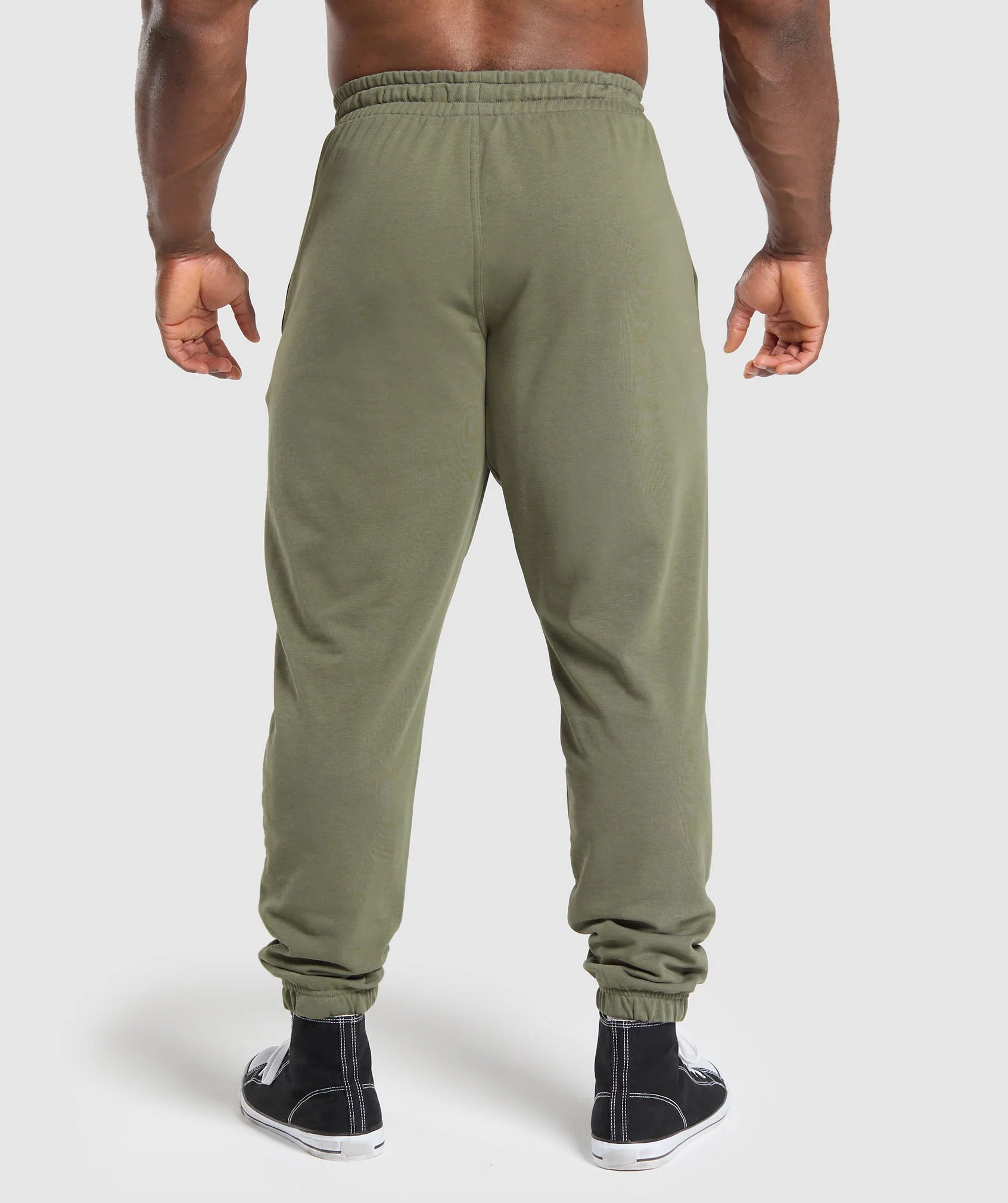 Gymshark Essential Oversized Joggers - Base Green