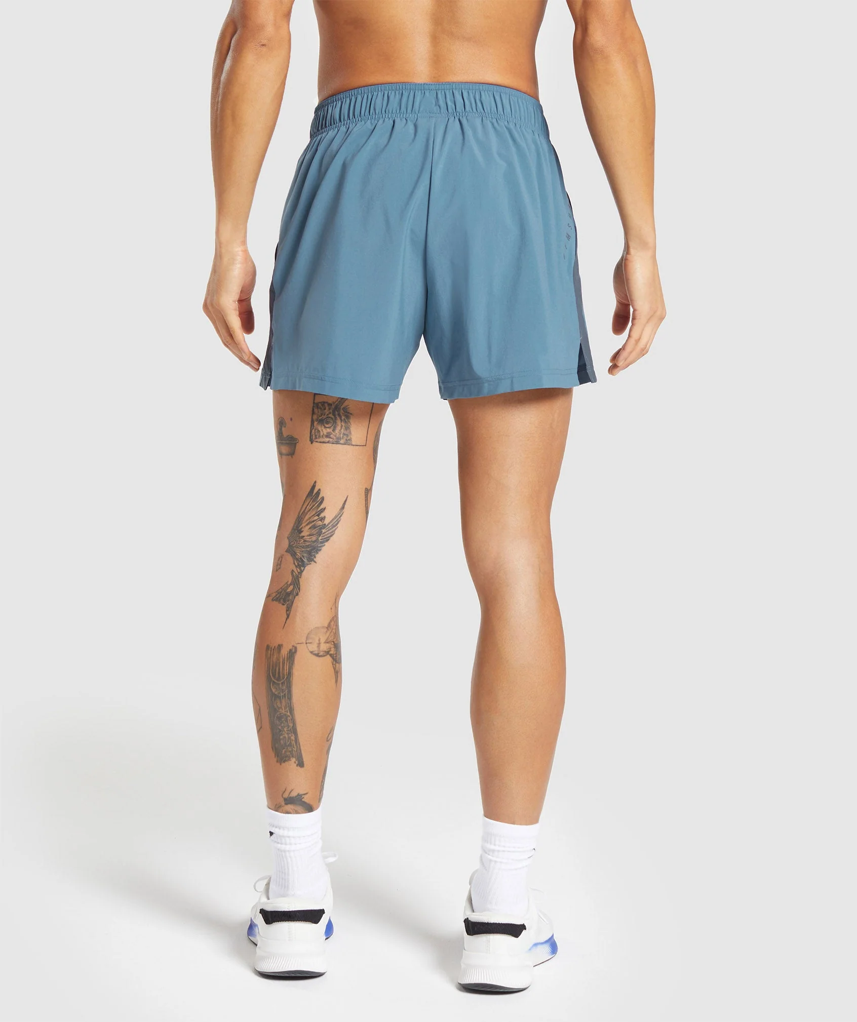 Gymshark Sport 5 Shorts - Faded Blue/Titanium Blue