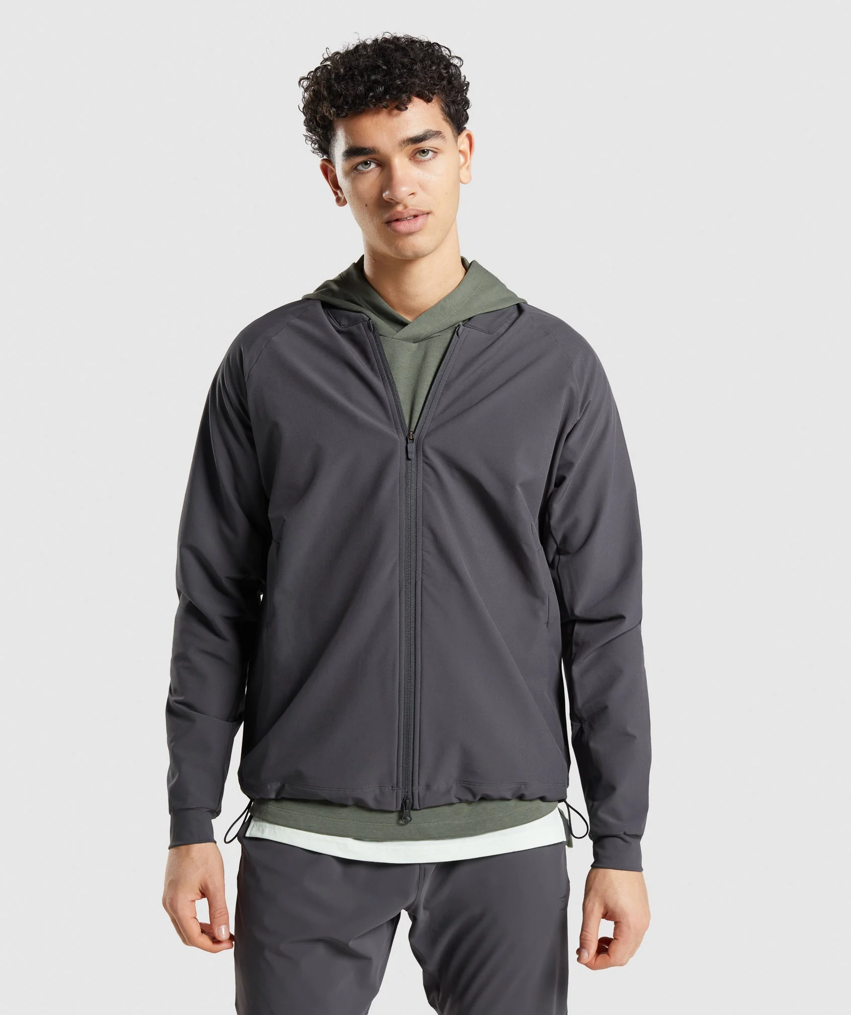 Gymshark Studio Jacket - Onyx Grey
