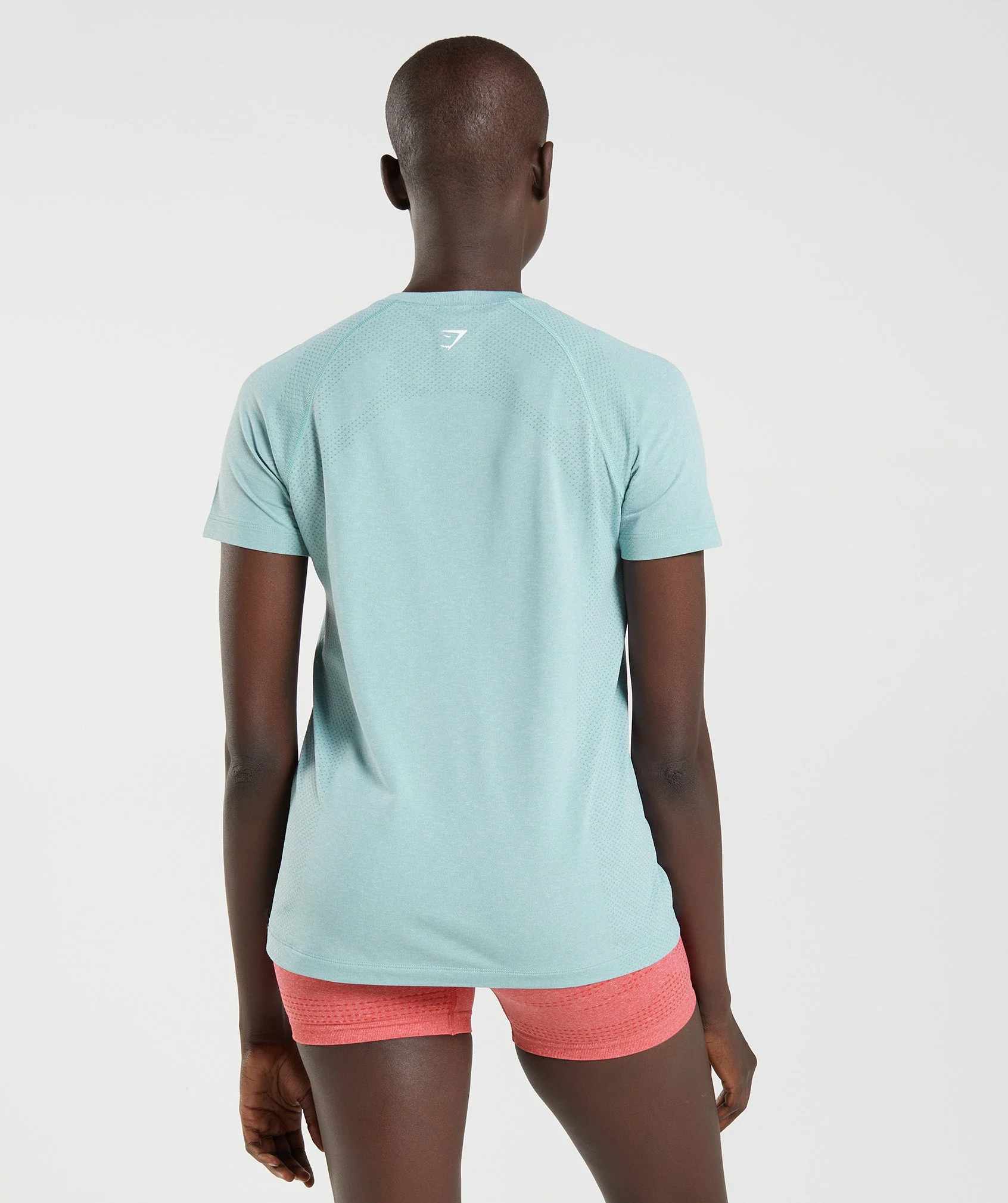 Gymshark Vital Seamless 2.0 Light T-Shirt - Pearl Blue Marl