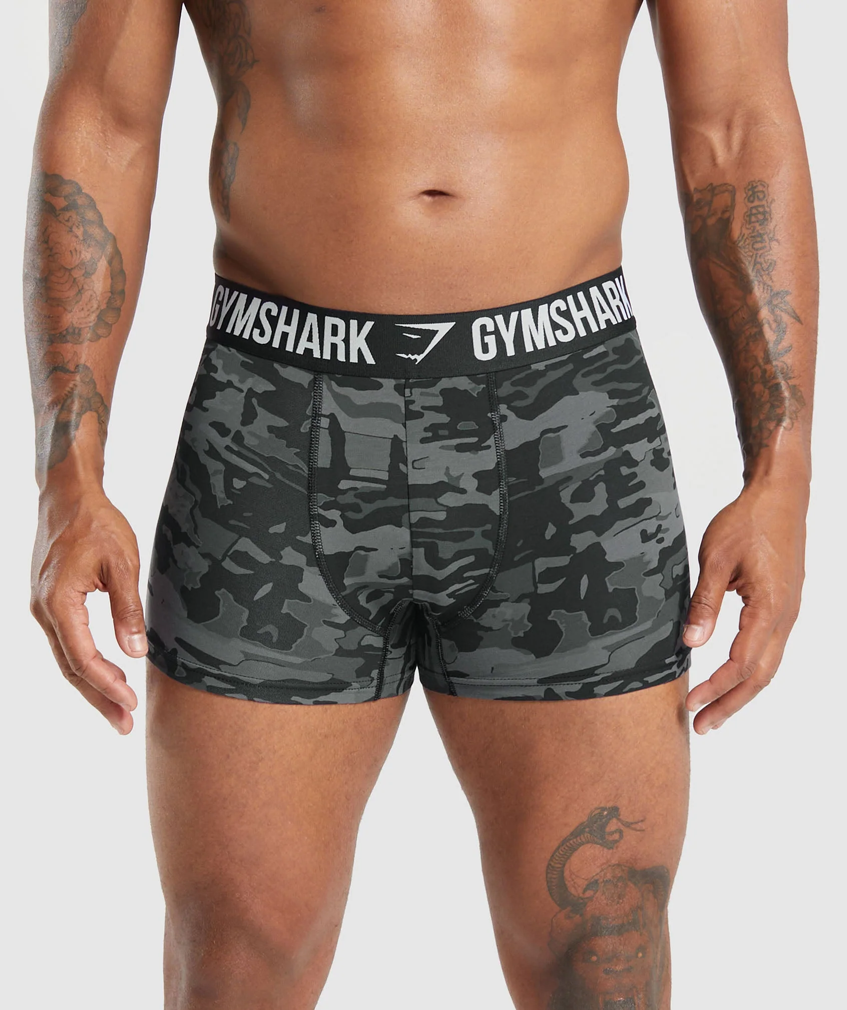 Gymshark Boxer Brief - Asphalt Grey