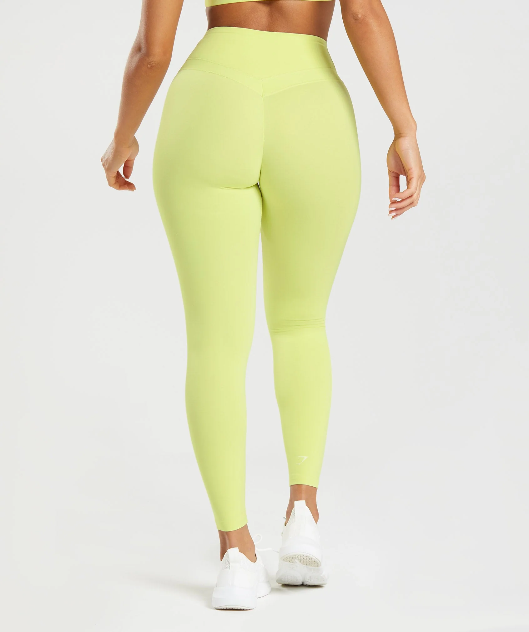 Gymshark Whitney High Rise Leggings - Sea Kelp Green
