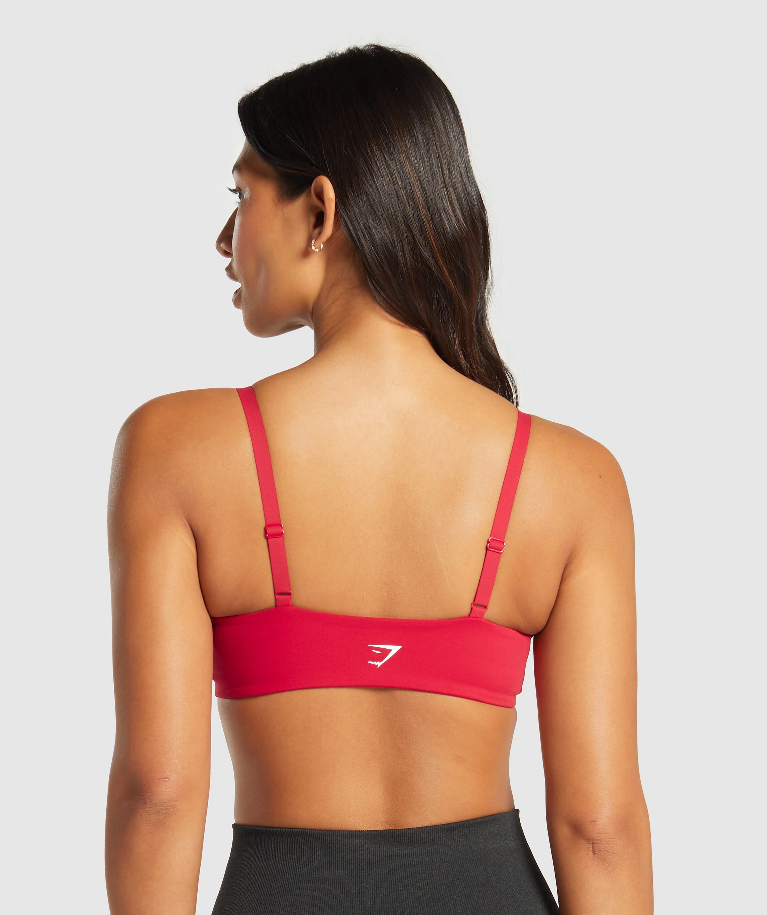 Gymshark Twist Front Bralette - Carmine Red