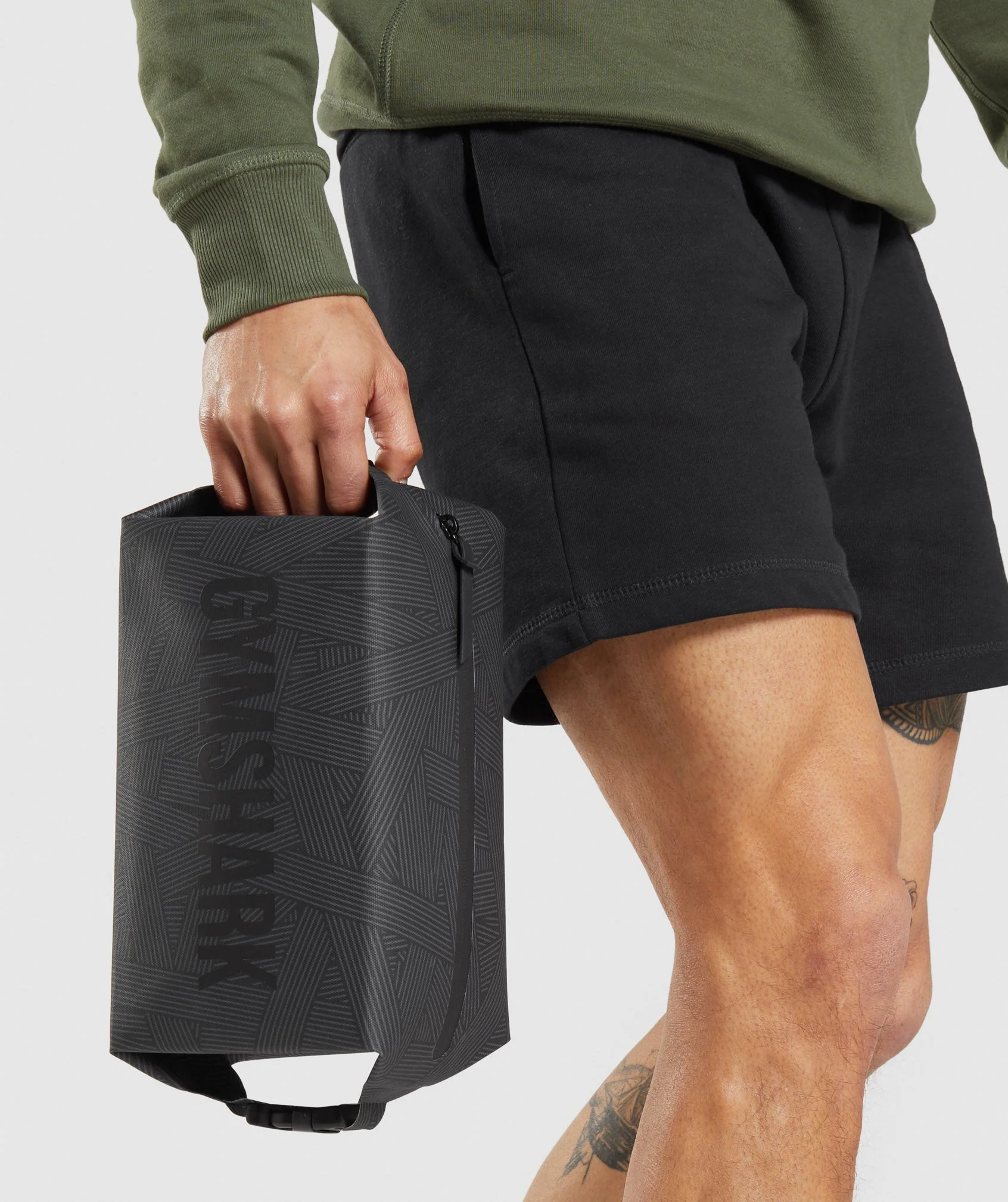 Gymshark X-Series Wash Bag - Black Print