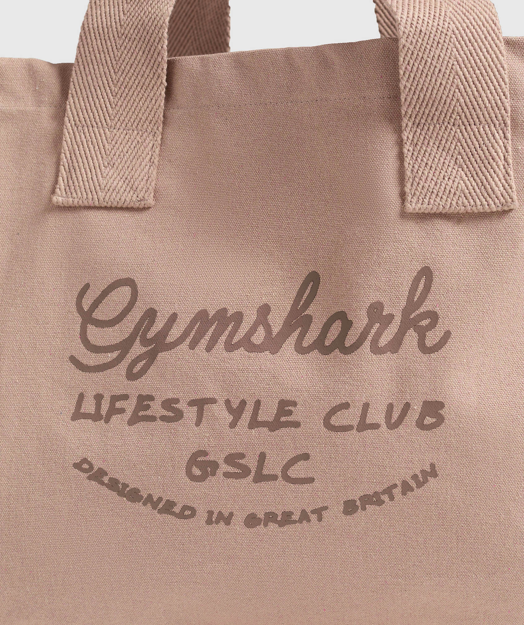Gymshark Script Oversized Tote - Muted Pink