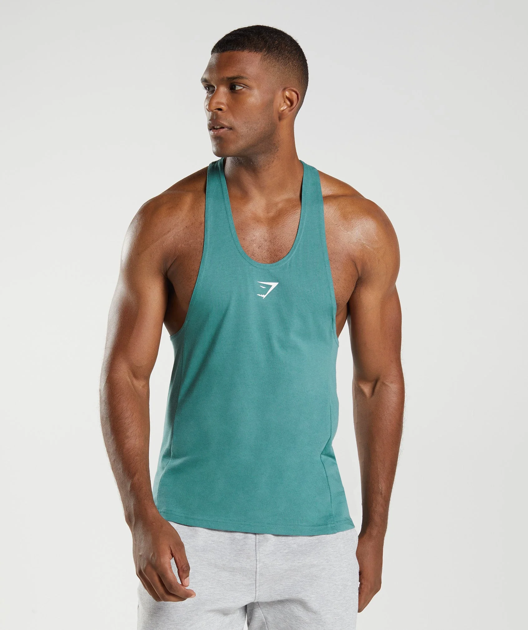 Gymshark React Stringer - Slate Blue