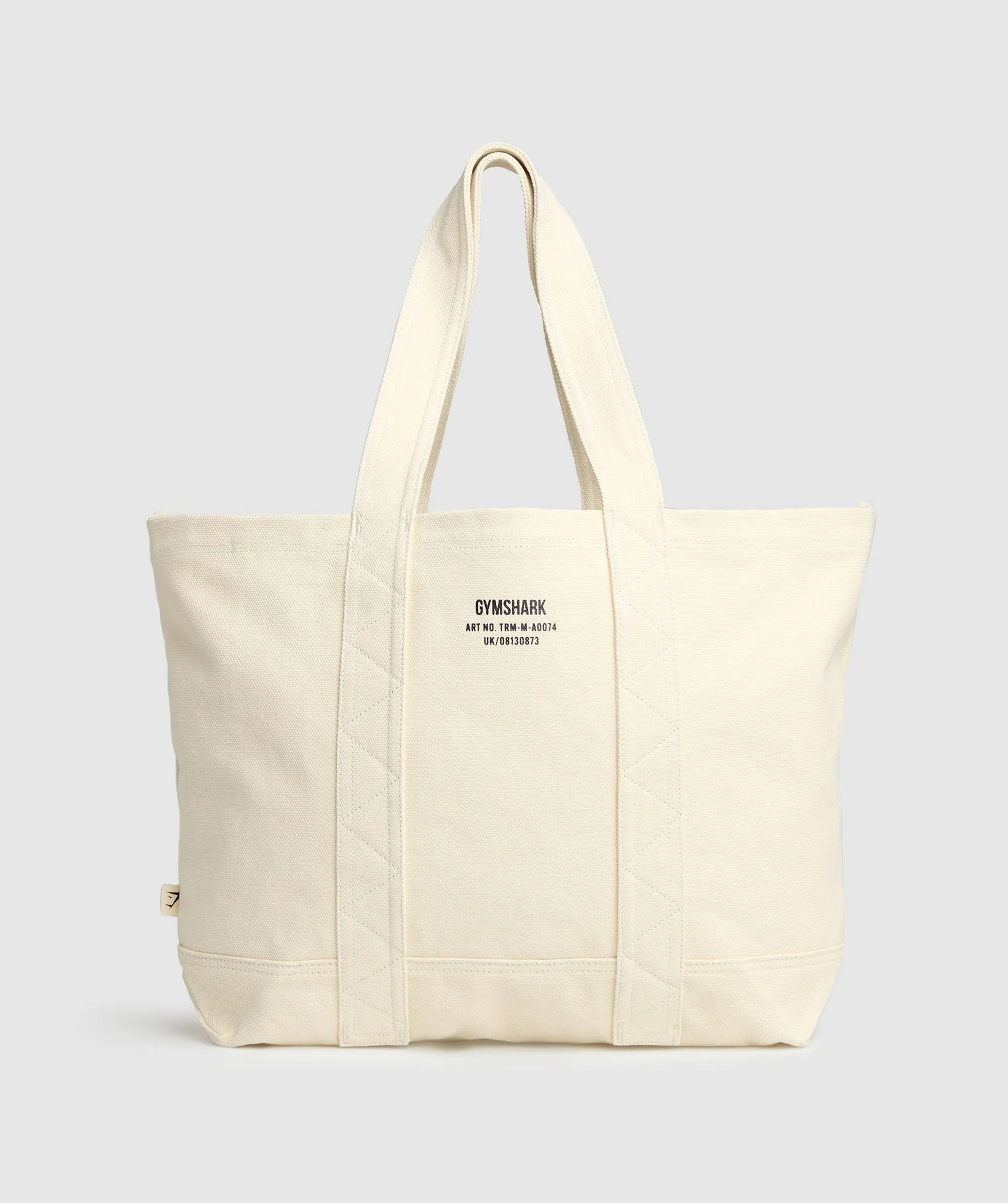 Gymshark Tactical Canvas Tote Bag - Ecru White