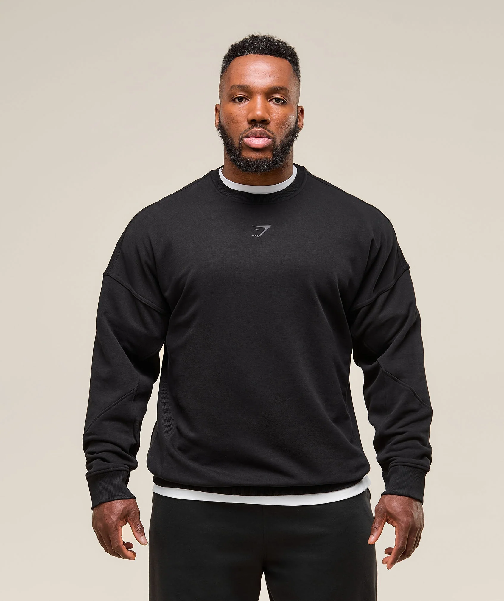 Gymshark Power Crew - Black