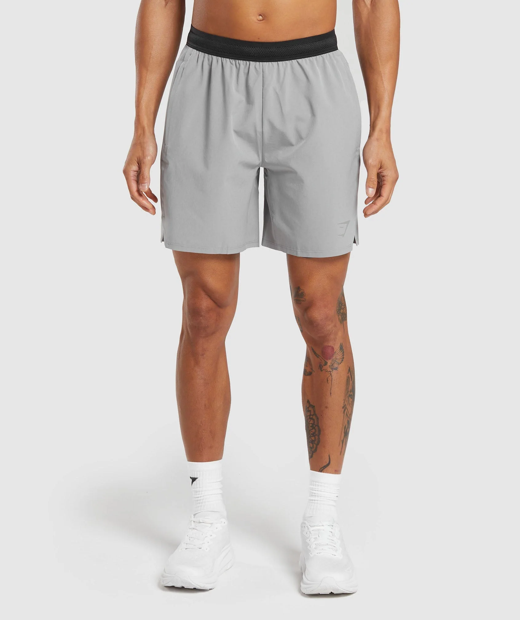 Gymshark Speed 7 Shorts - Smokey Grey