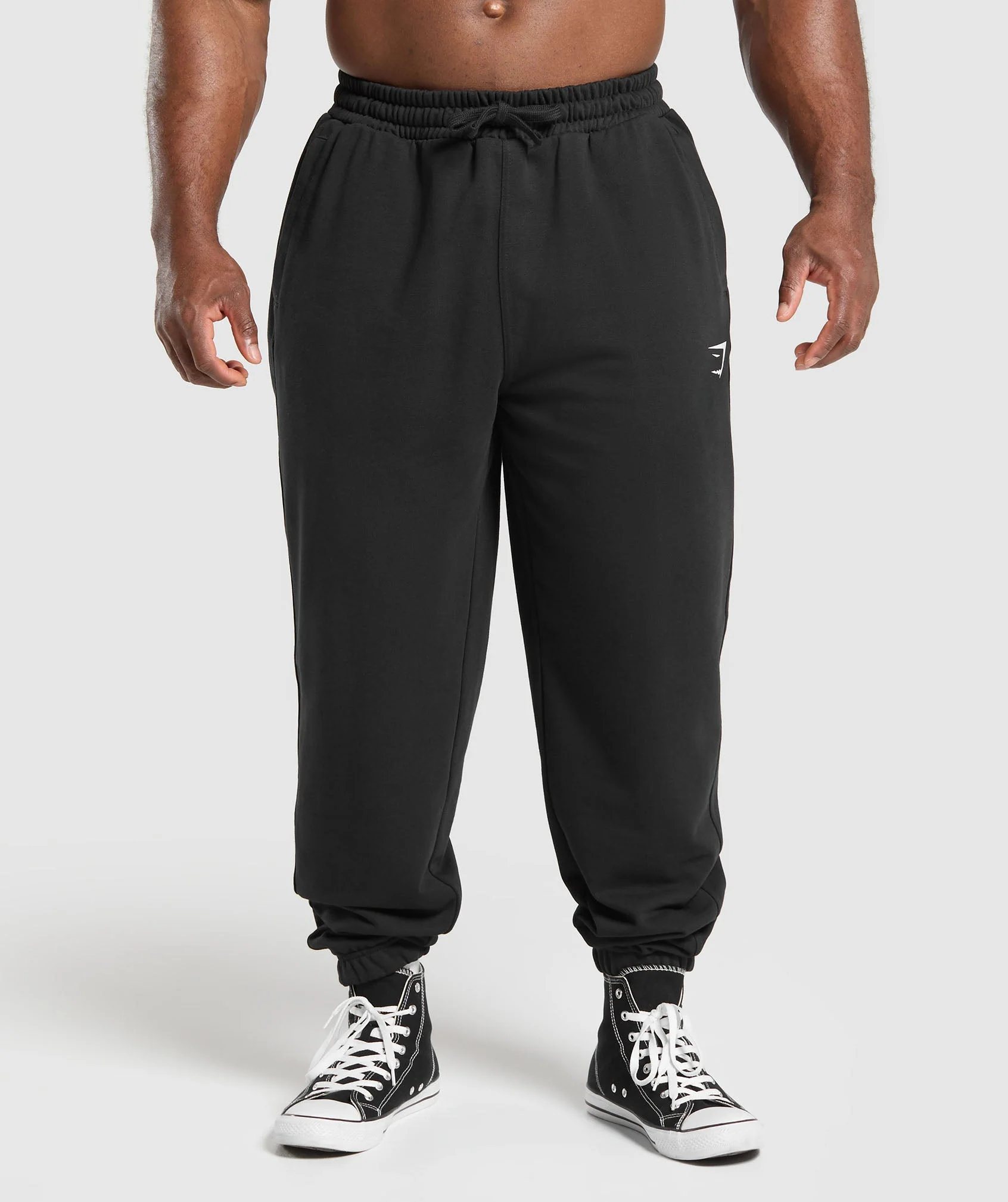 Gymshark Chalk Joggers - Black