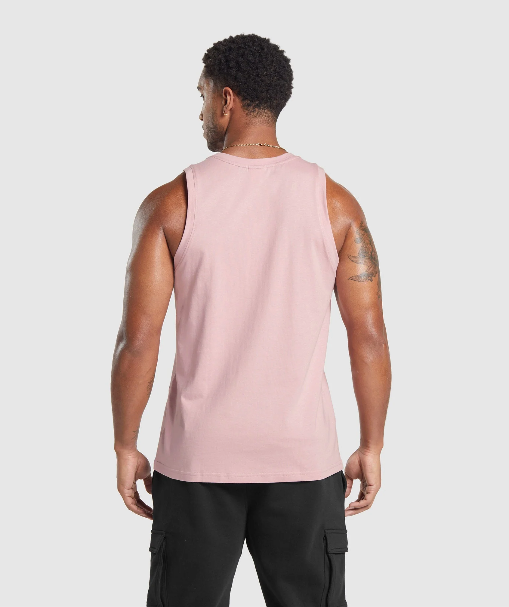 Gymshark Crest Tank - Light Pink