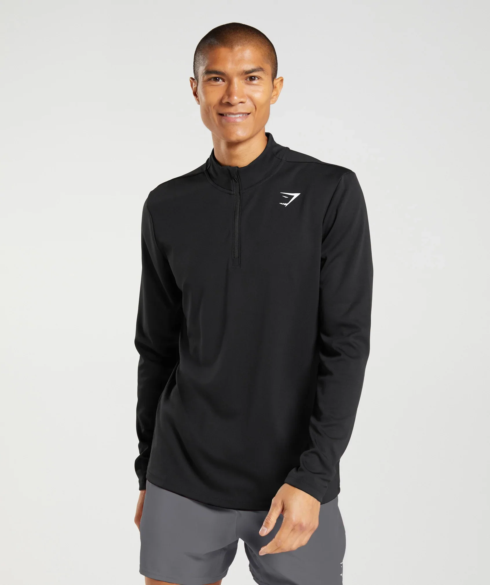 Gymshark Arrival 1/4 Zip - Black