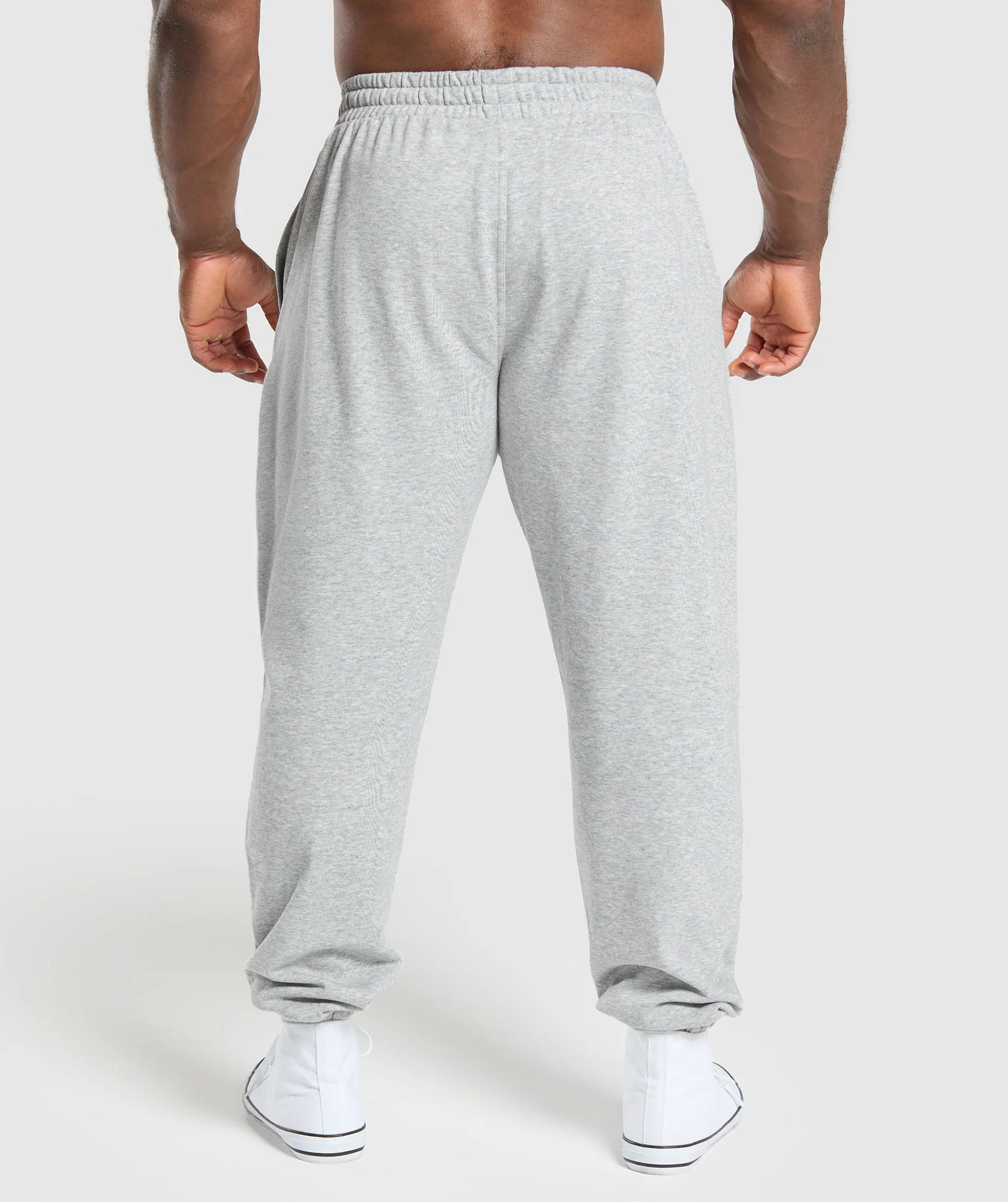 Gymshark Bulking Season Joggers - Light Grey Core Marl