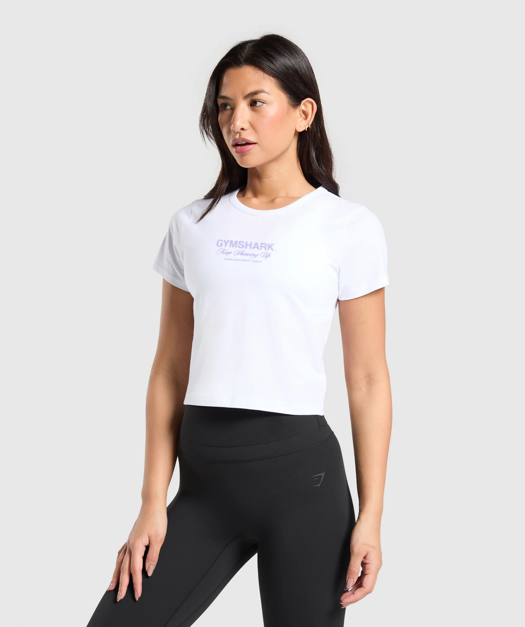 Gymshark EST 2012 Graphic Baby T-Shirt - White