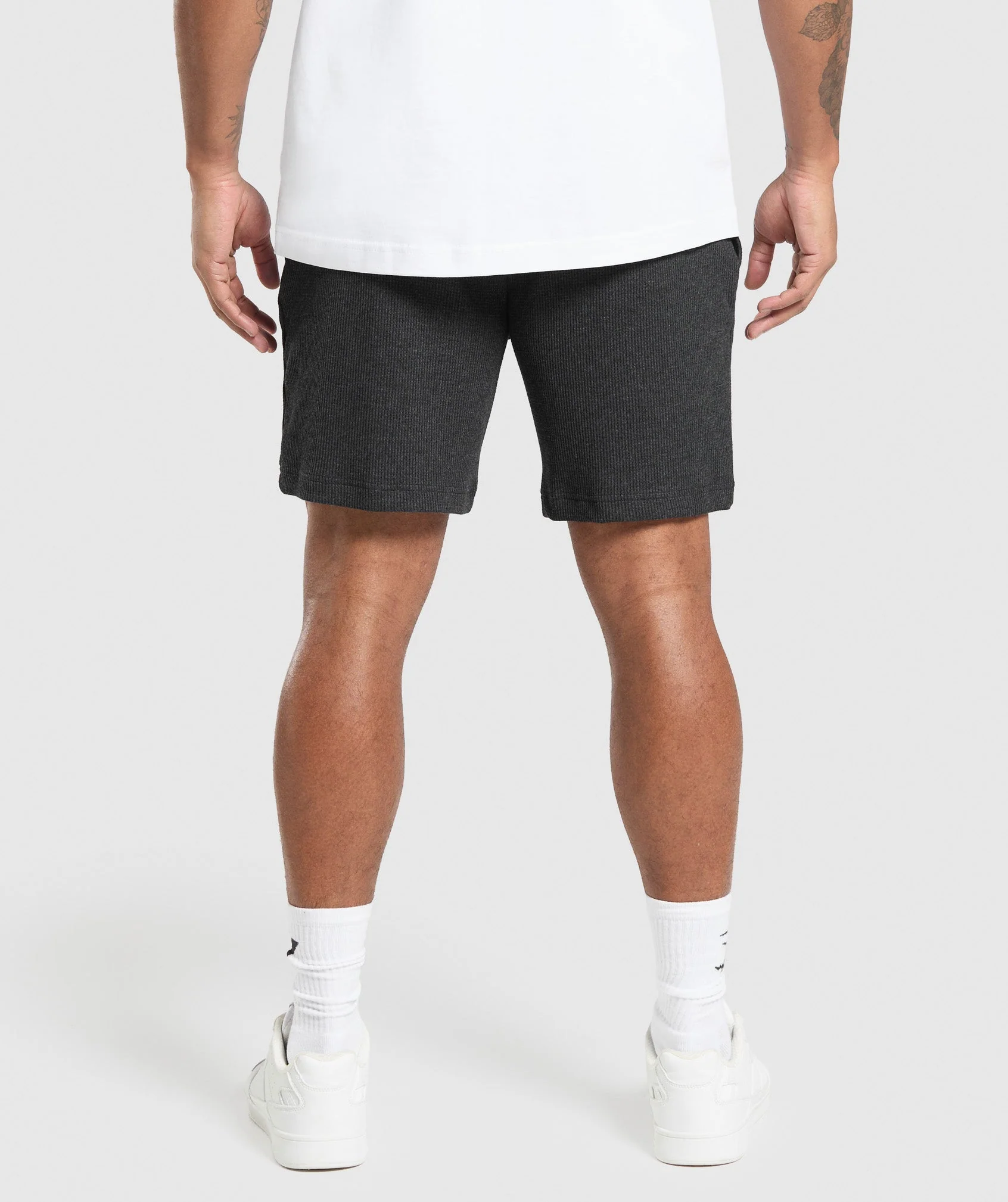 Gymshark Waffle Shorts - Black