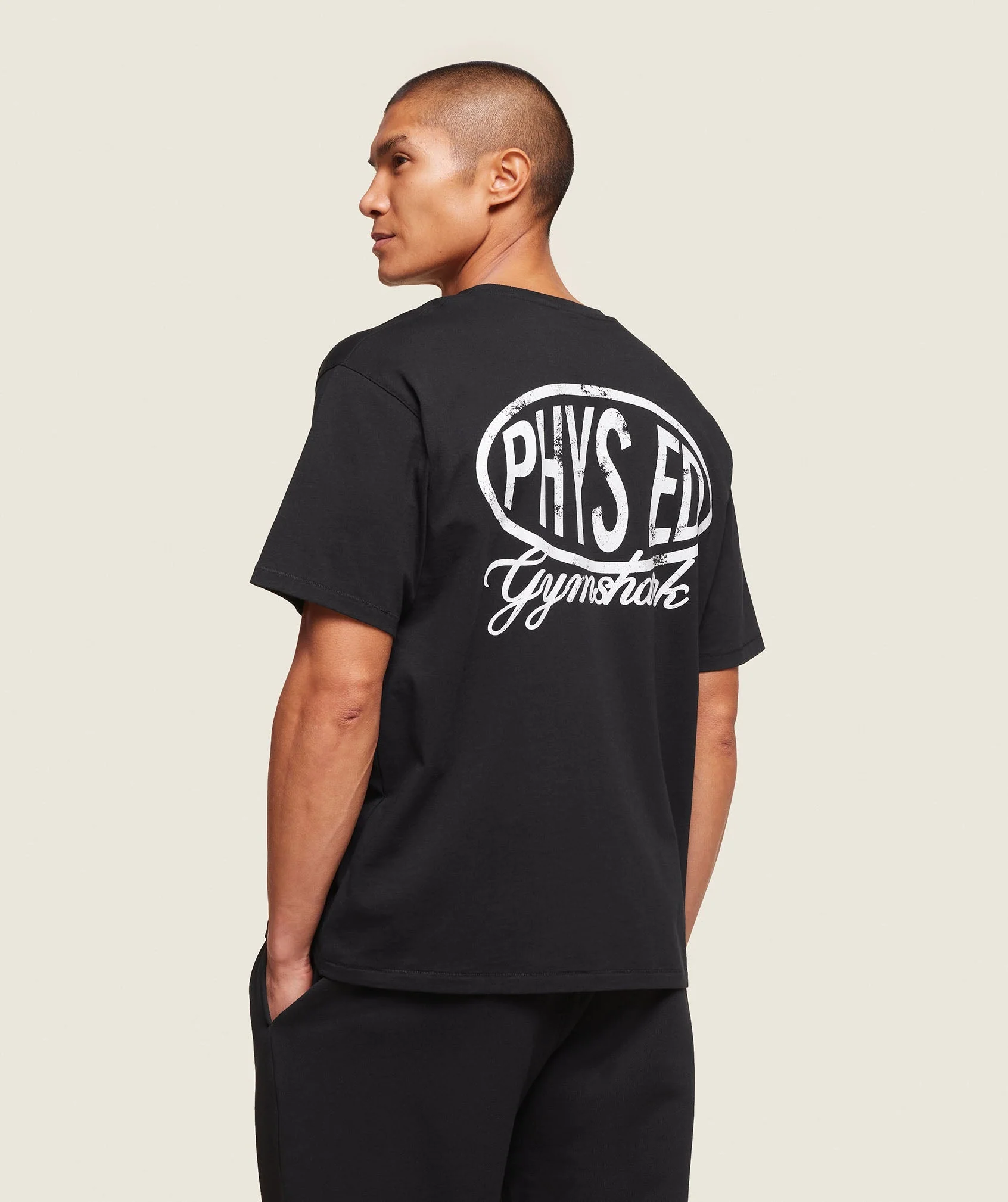 Gymshark Phys Ed T-Shirt - Black