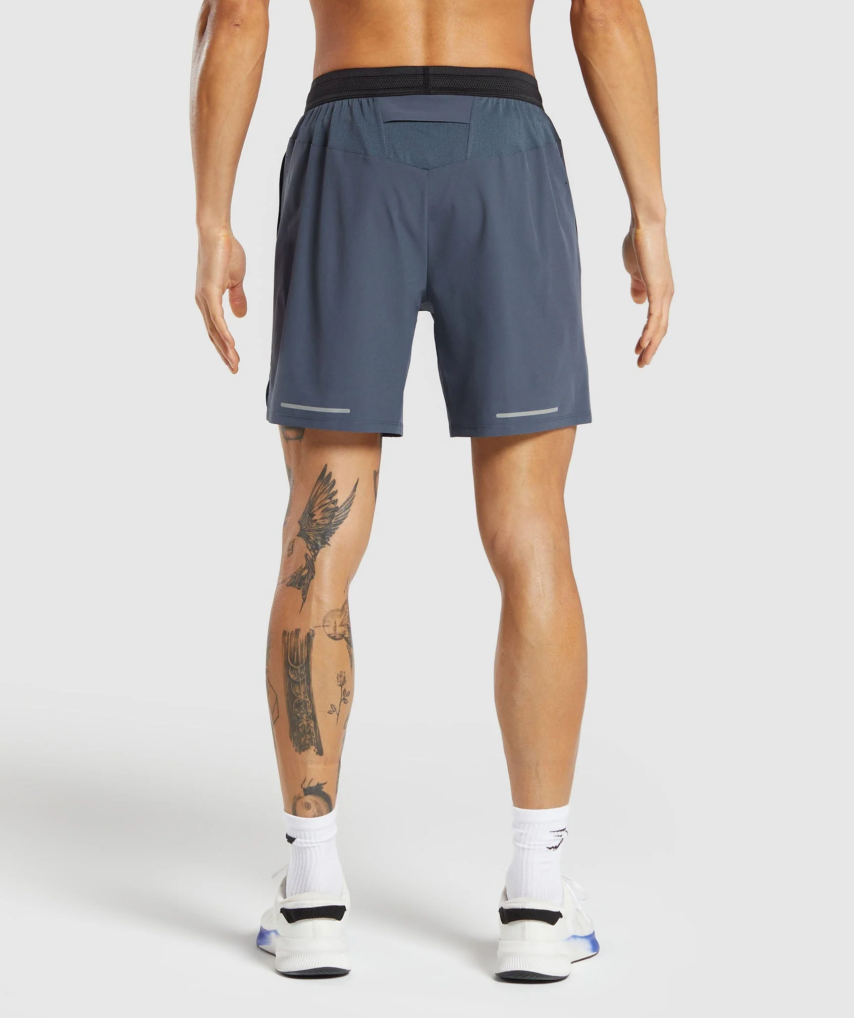Gymshark Speed 7 Shorts - Titanium Blue