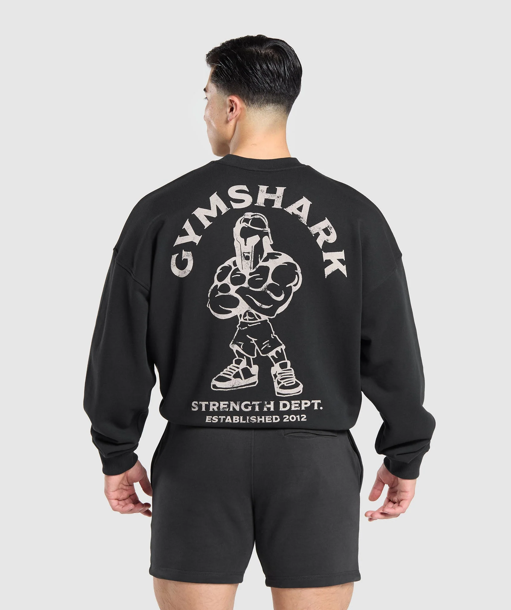 Gymshark Spartan Crew - Black