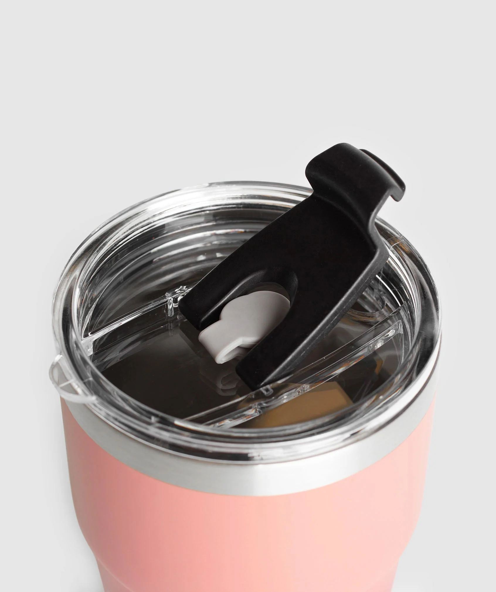 Gymshark Insulated Straw Cup - Classic Pink/Vintage Pink